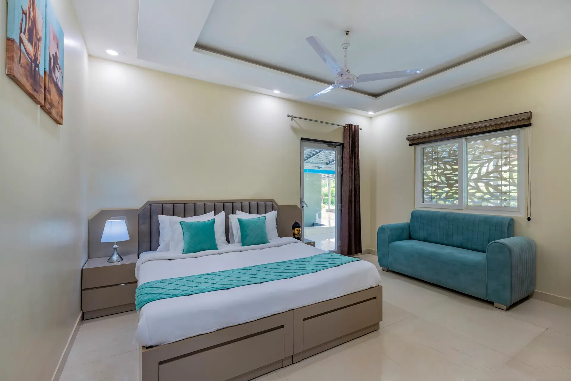 Enchantia | Pet-friendly 6-BHK Retreat With Private Pool, Garden & Party Hall