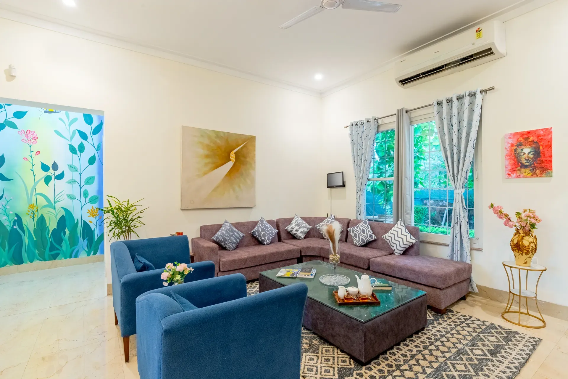 Daffodil | Pet-friendly 3-BHK Villa With Pvt Pool & Garden 