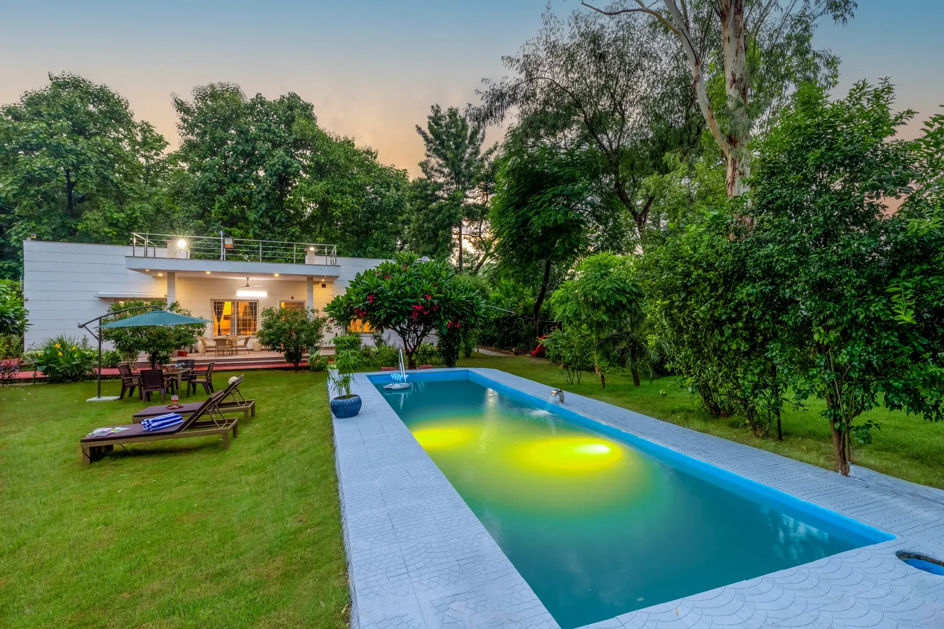 Daffodil | Pet-friendly 3-BHK Villa With Pvt Pool & Garden 