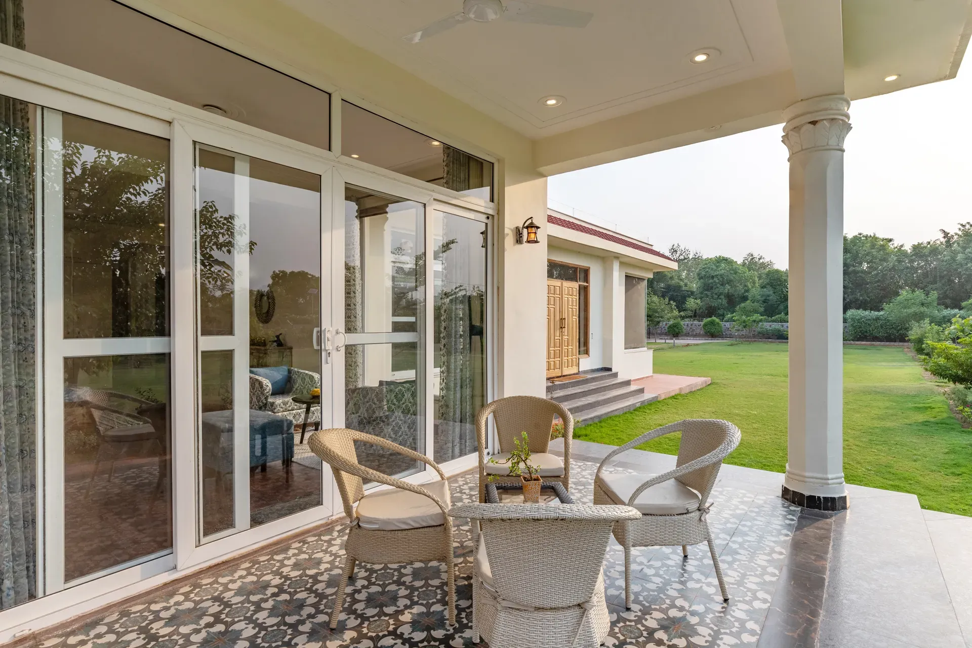 Raga Villa, Delhi NCR - Outdoor Seating
