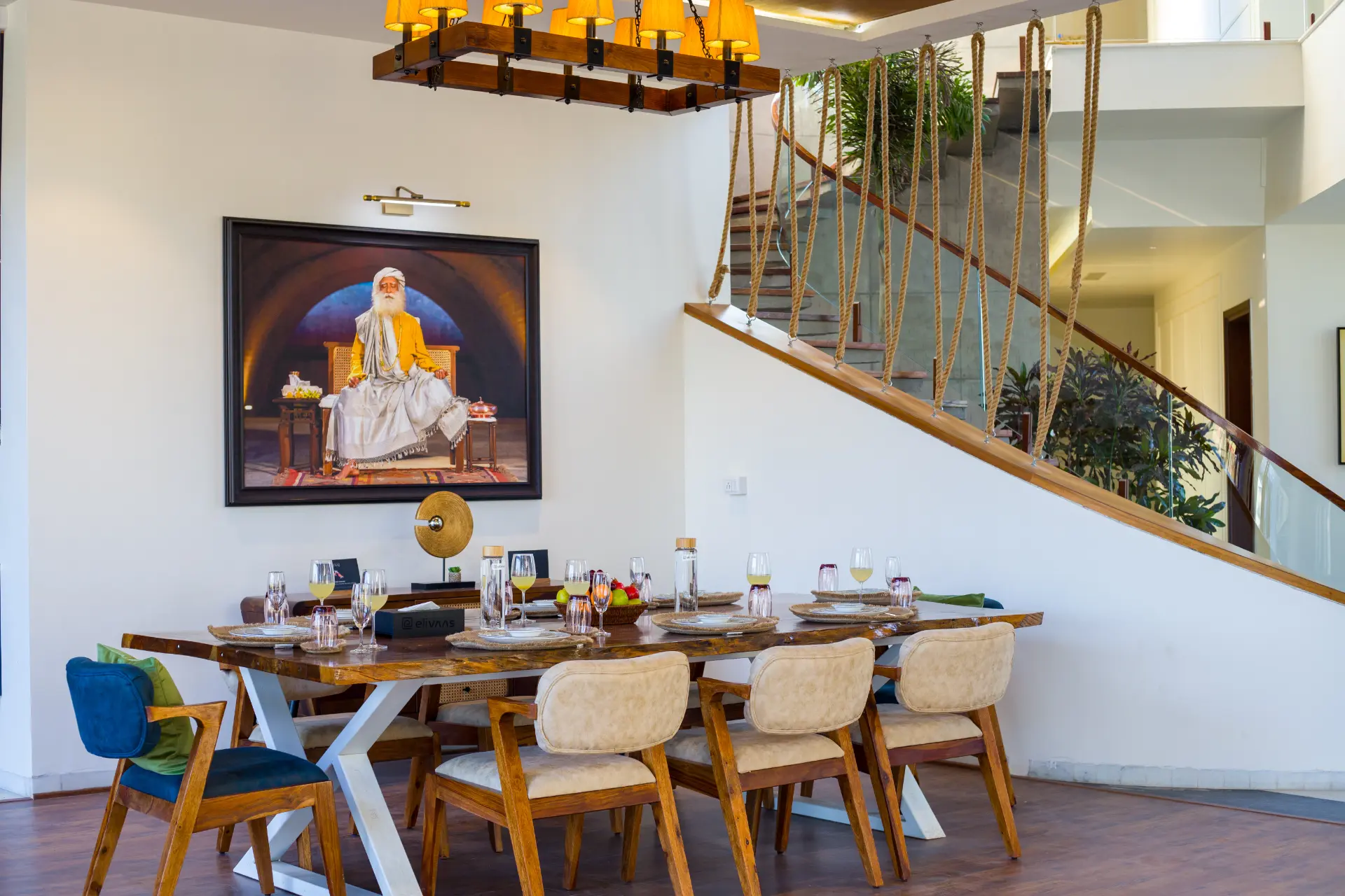  Kvanya Mansion Villa, Udaipur - Dining area