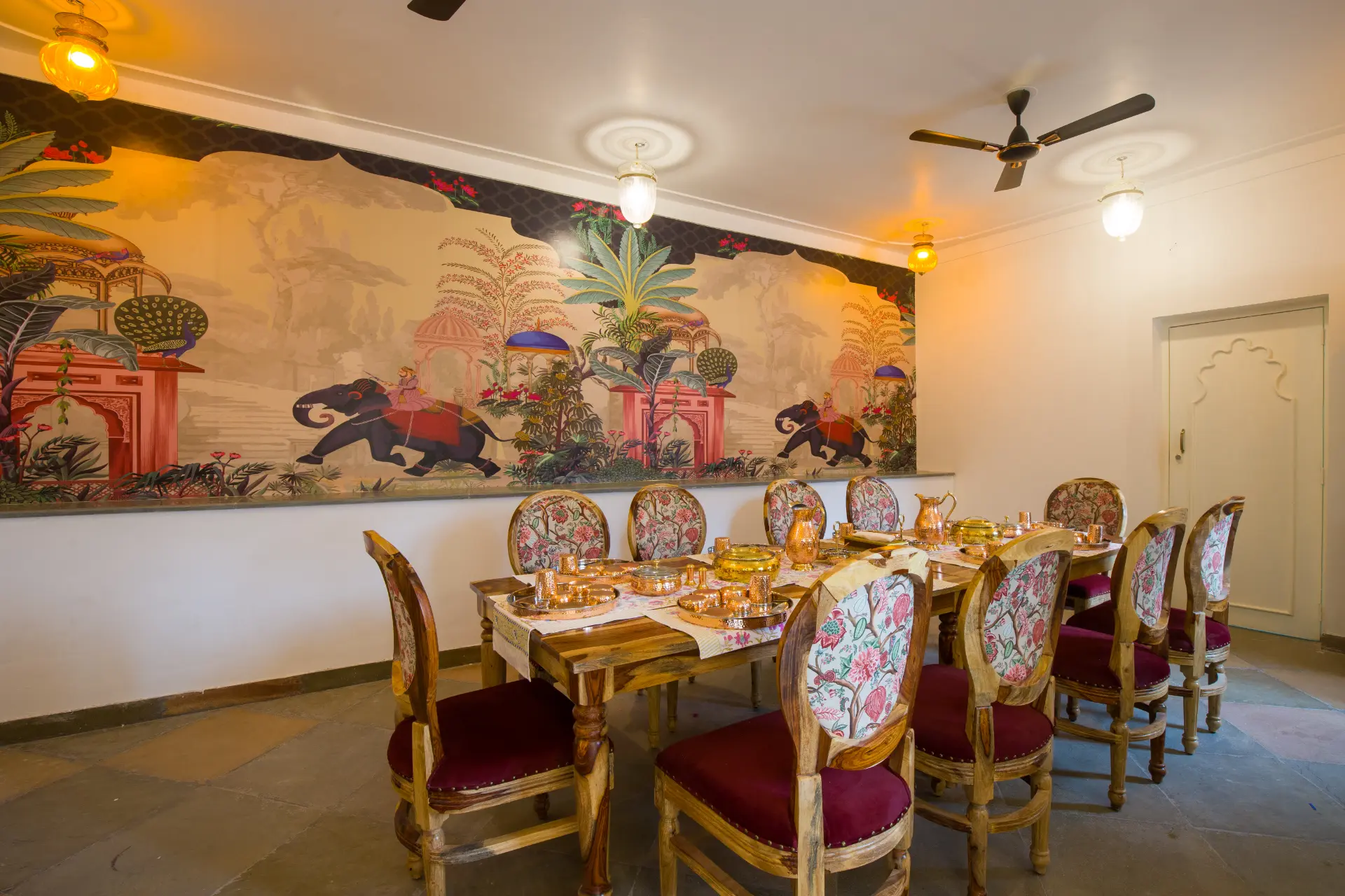 Amber Royale Villa - Udaipur - Dining area