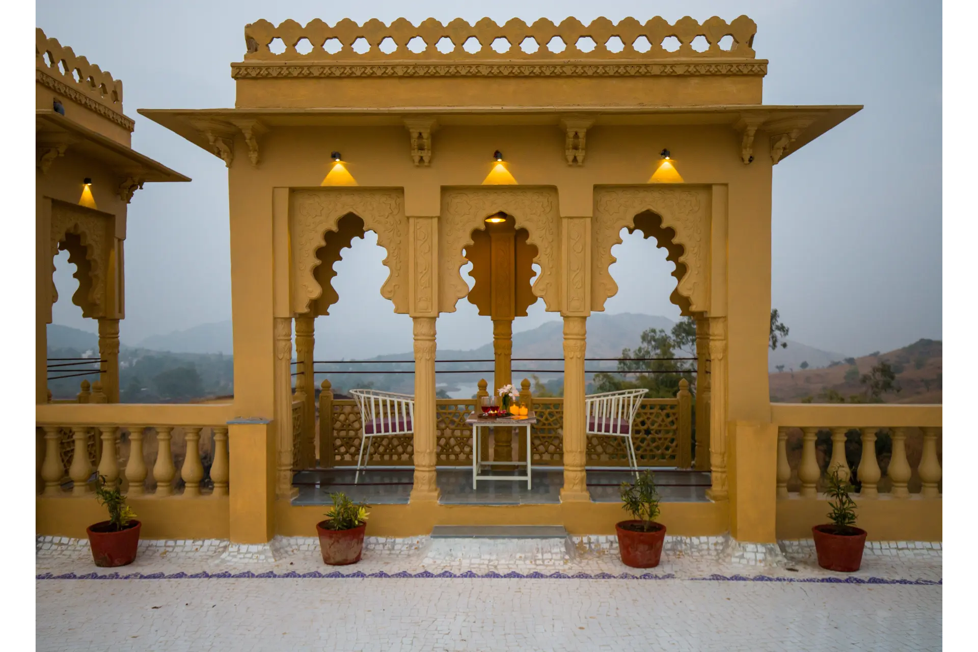 Amber Royale Villa - Udaipur - Terrace