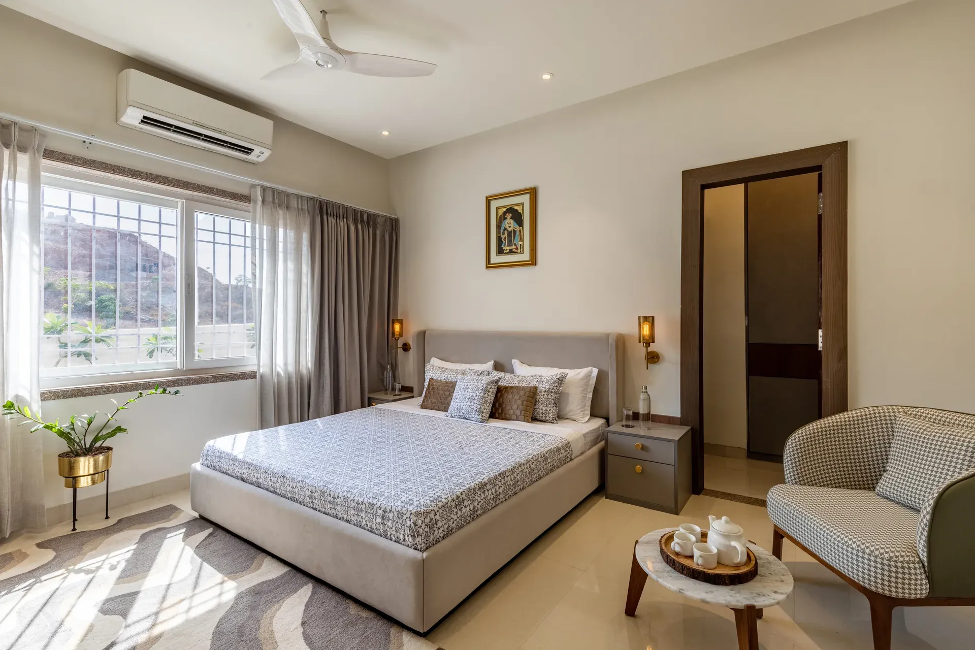 Zenna Villa, Udaipur - Bedroom 1