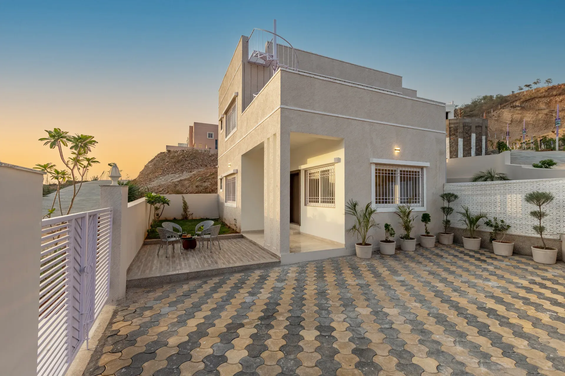 Zenna Villa, Udaipur - Facade