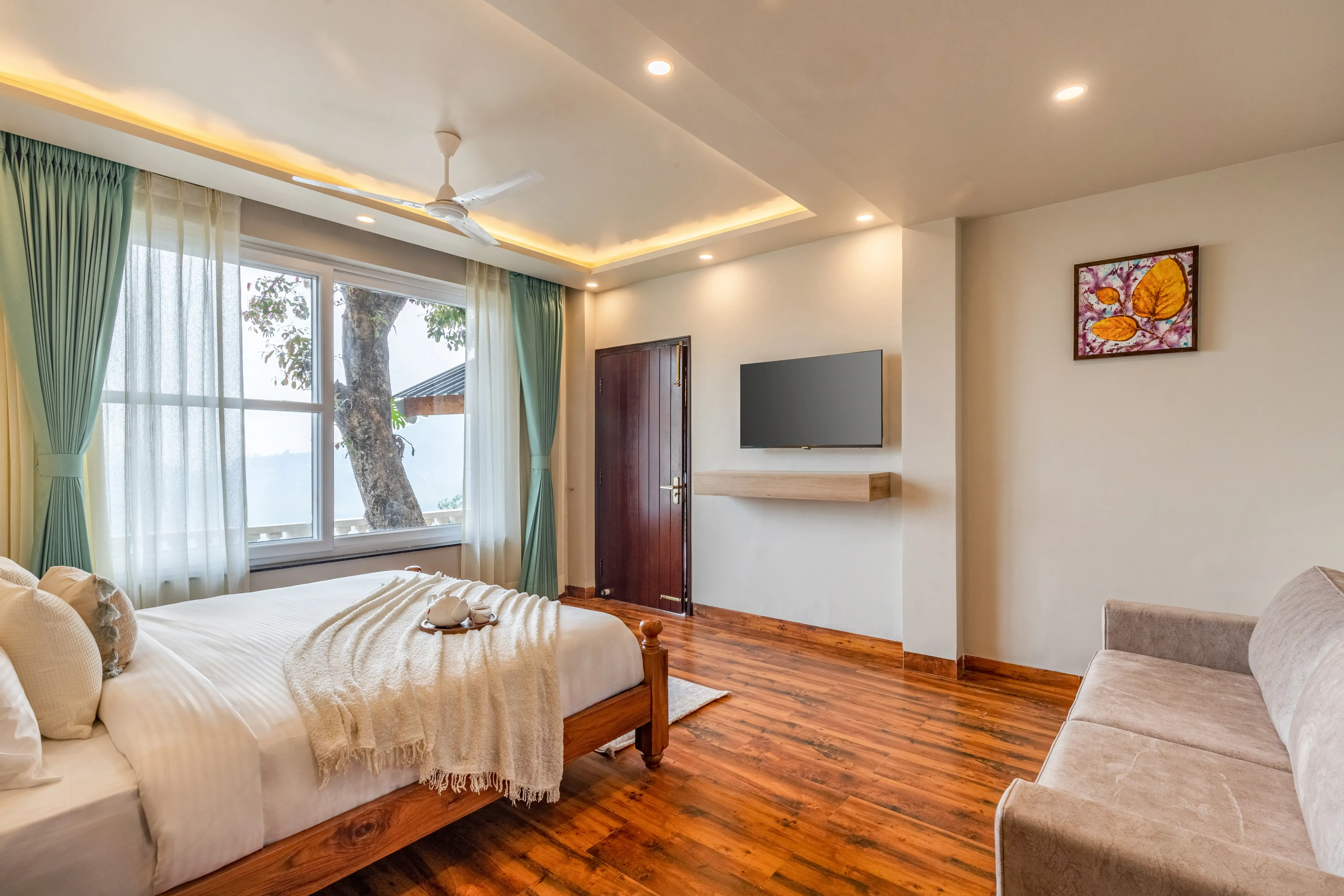 Twin Chalets Villa, Nainital - Bedroom 2