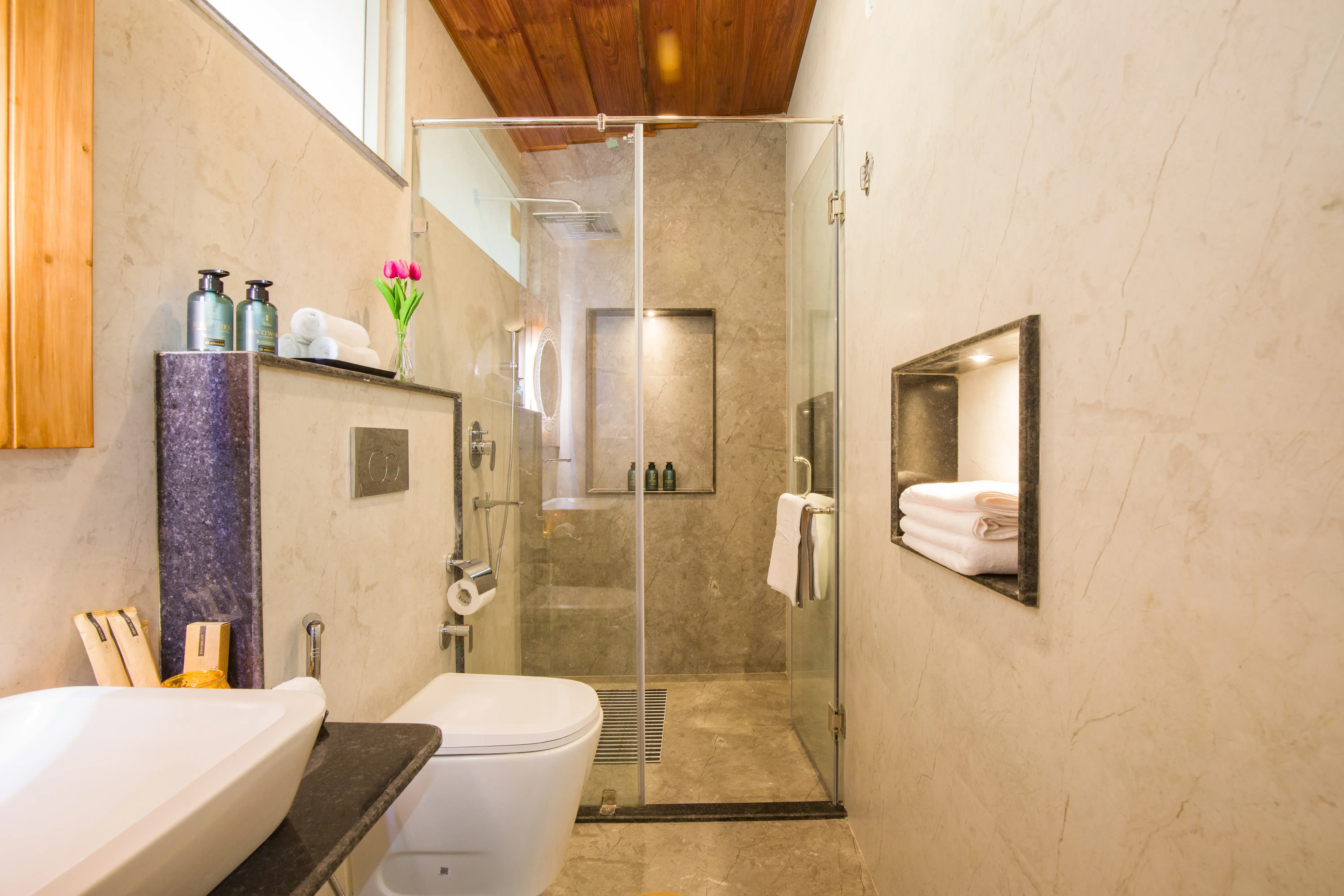 Twin Chalets Villa, Nainital - Bathroom