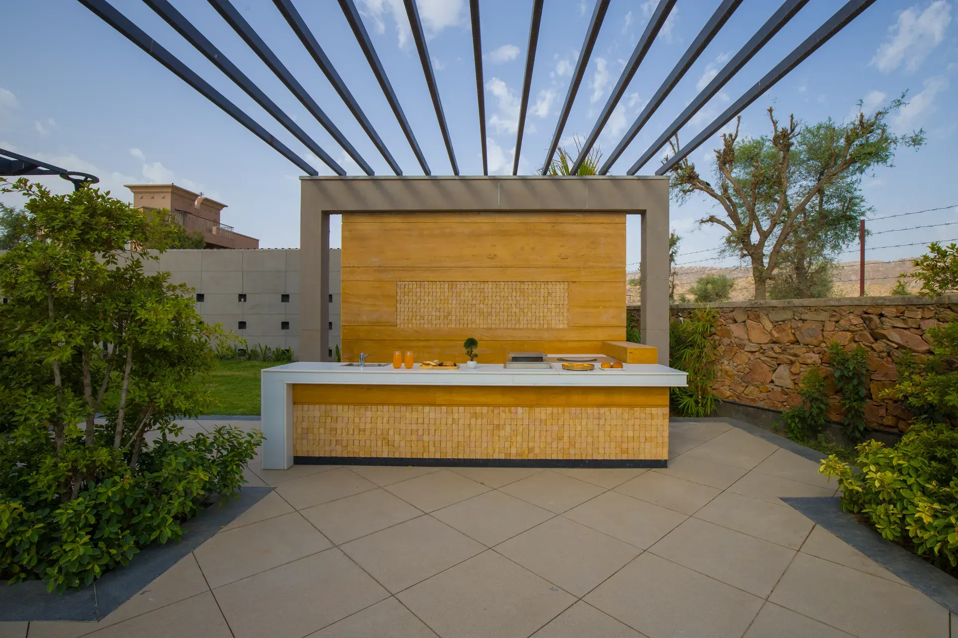 Snehzy Villa, Jaipur - Outdoor Kitchen