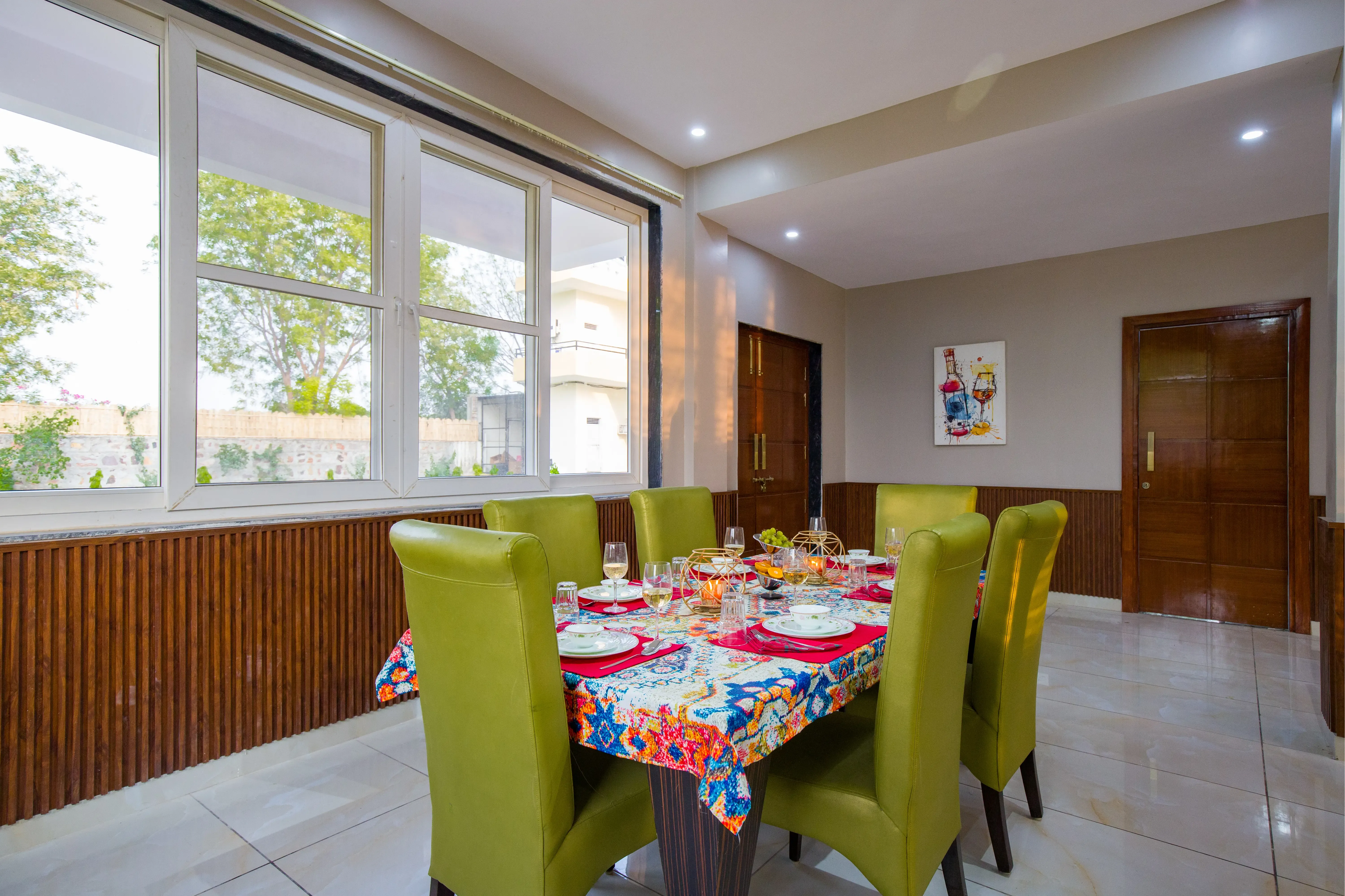 Amber Villa, Delhi NCR, Dining Room