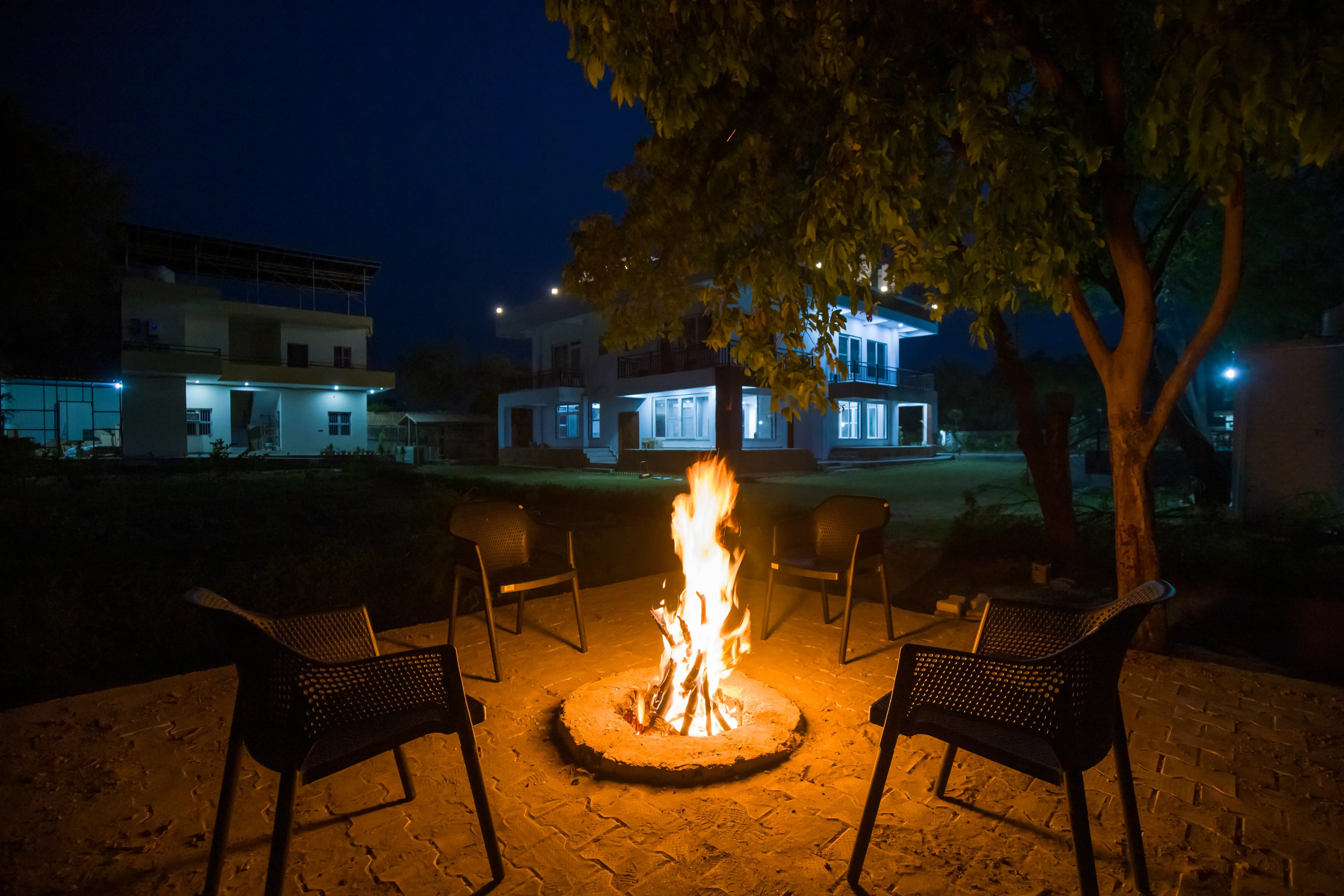 Amber Villa, Delhi NCR, Bonfire