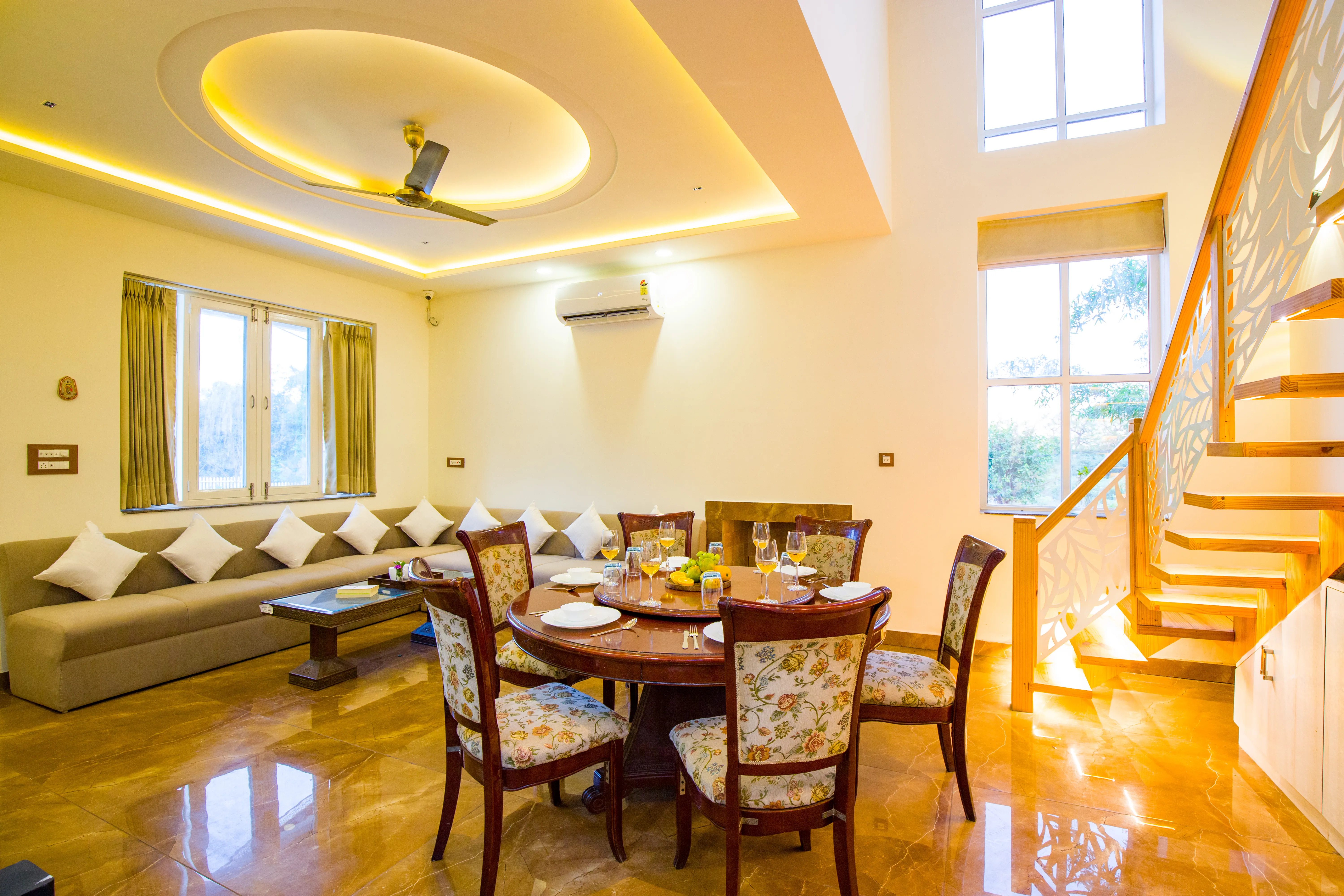Dining area