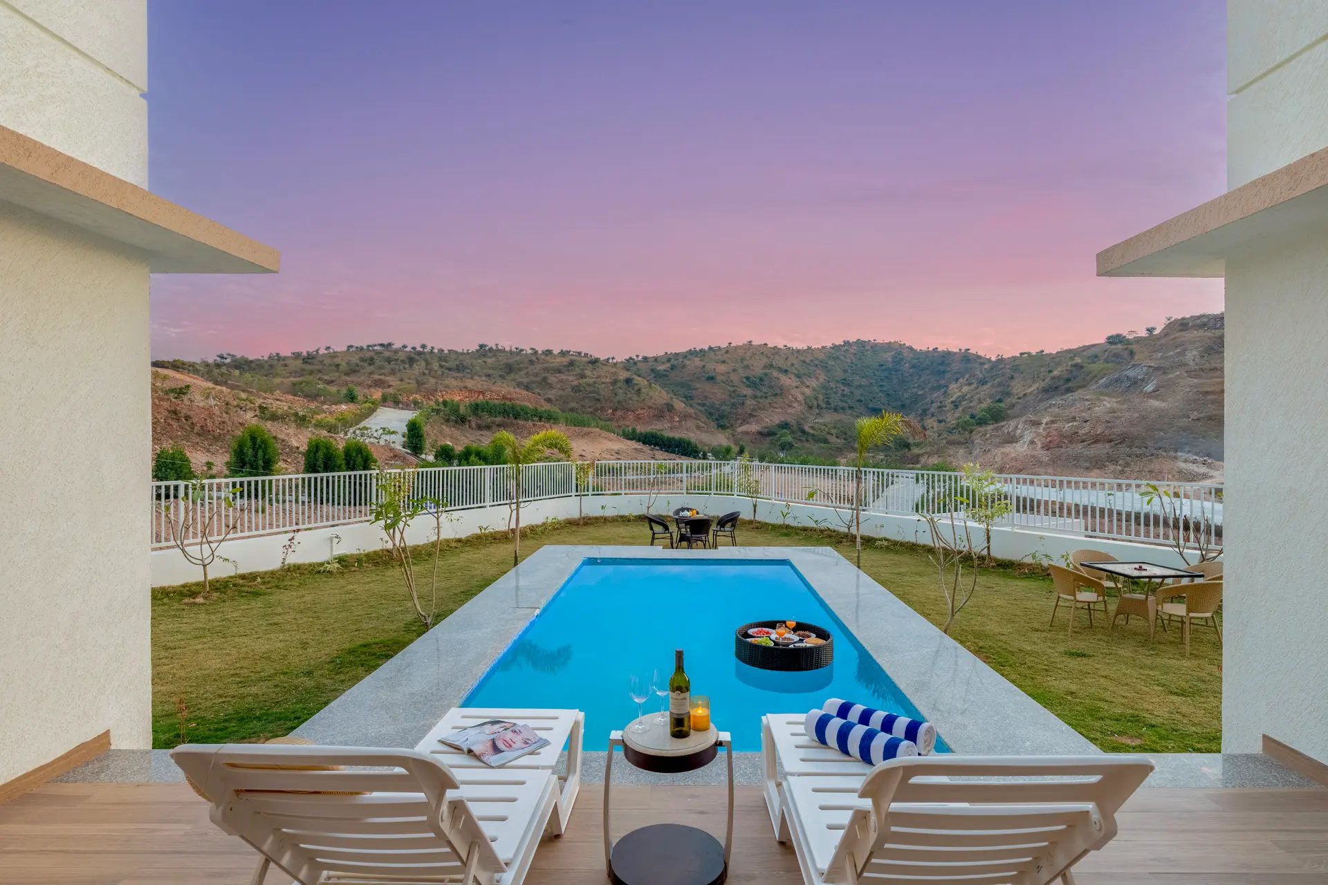 Shourya Sereno Villa, Udaipur - Private pool