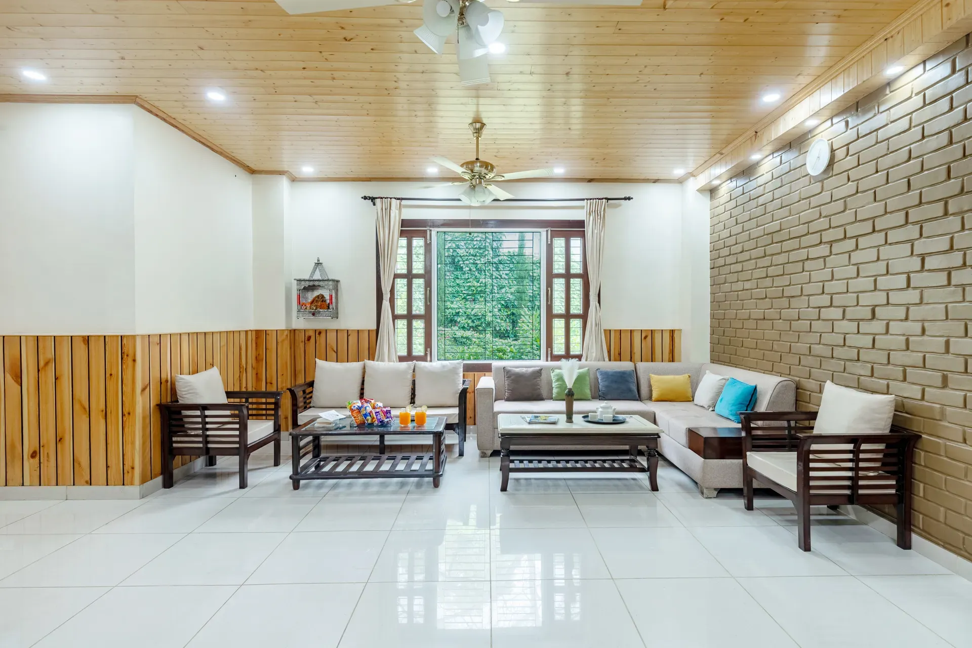 Ahilya Villa, Bhimtal - Living Area