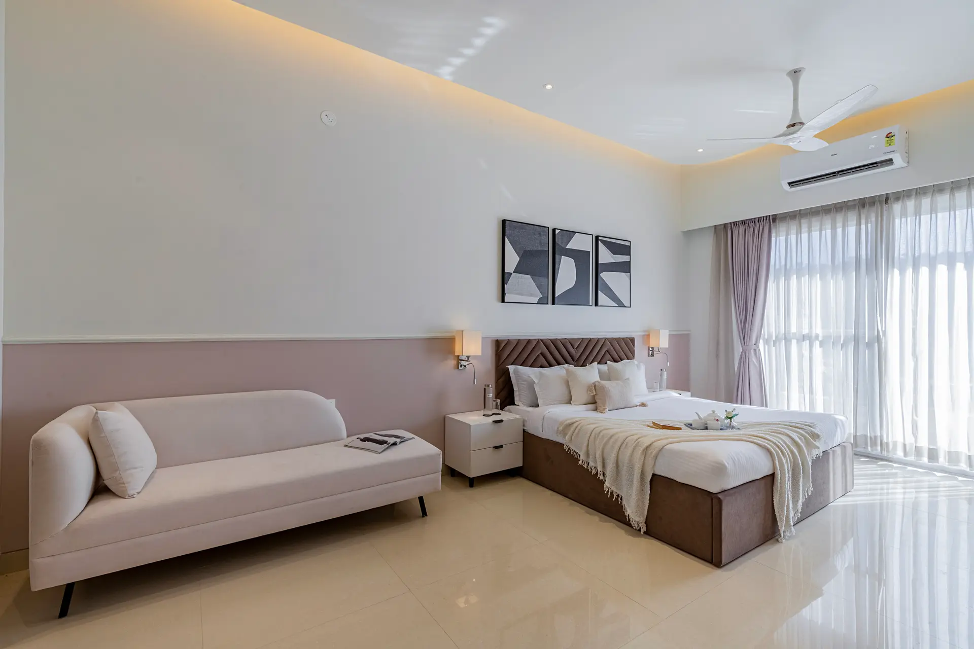 Shourya Sereno Villa, Udaipur - Bedroom 1