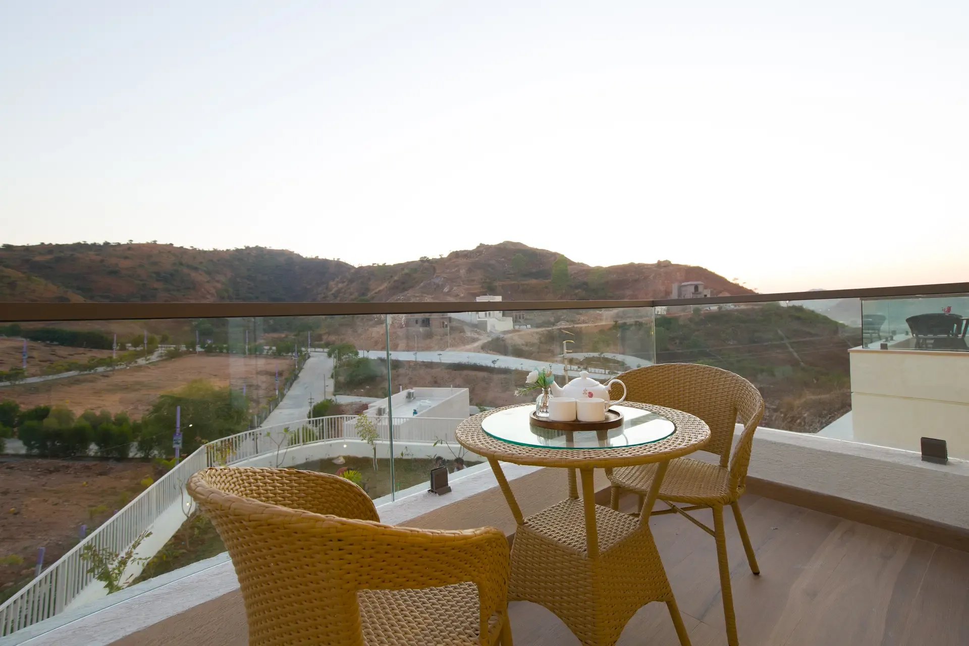 Shourya Sereno Villa, Udaipur - Balcony Room 1