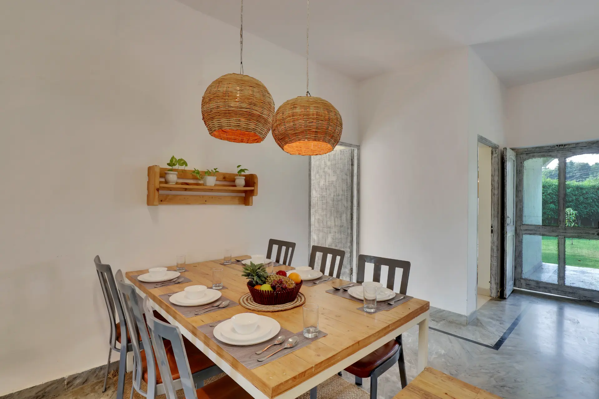 Dining area
