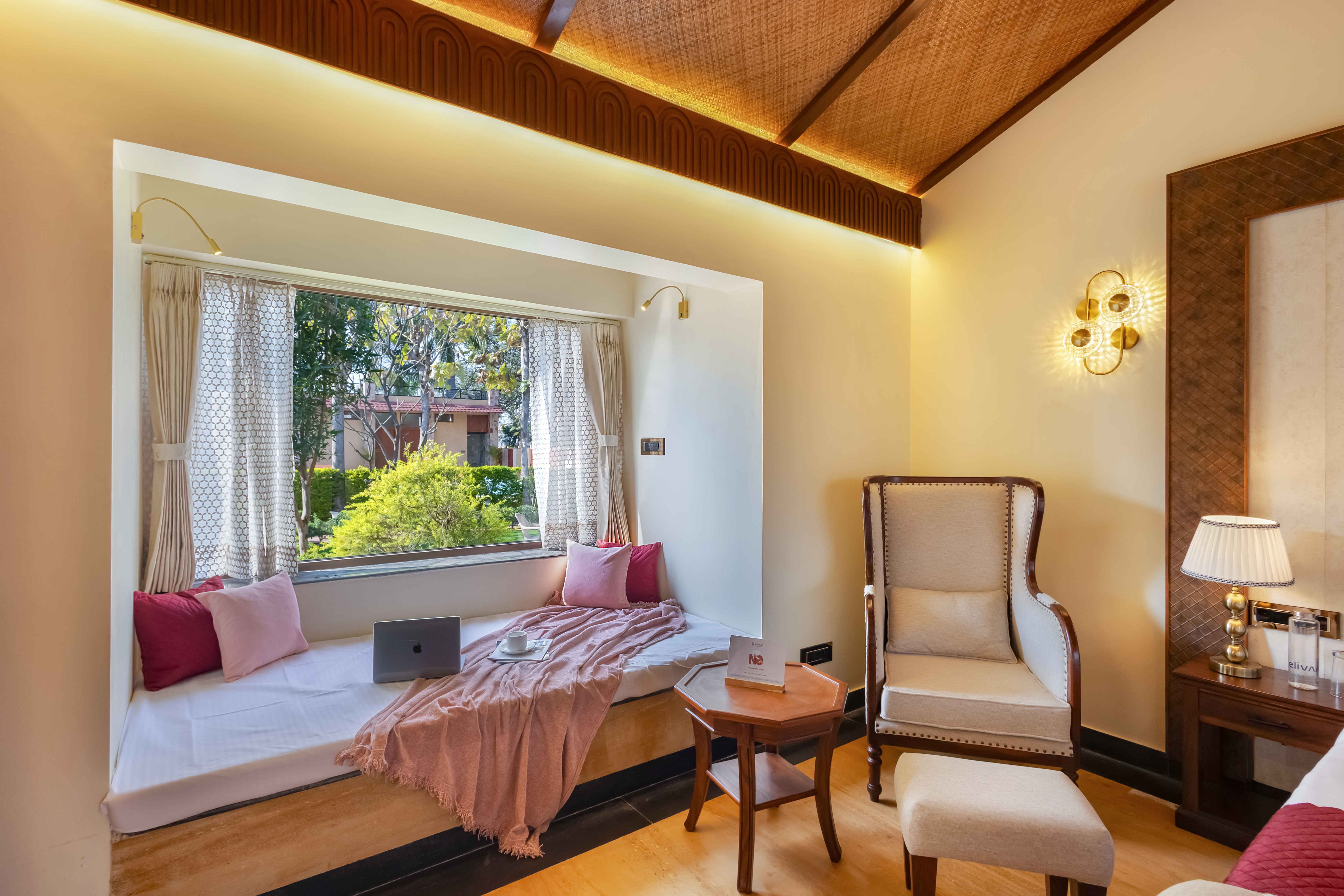 1-Room with Private Pool, Sit-out area, Shared Pool & Garden on Main Ranthambore Road | Pet-Friendly — photo 40