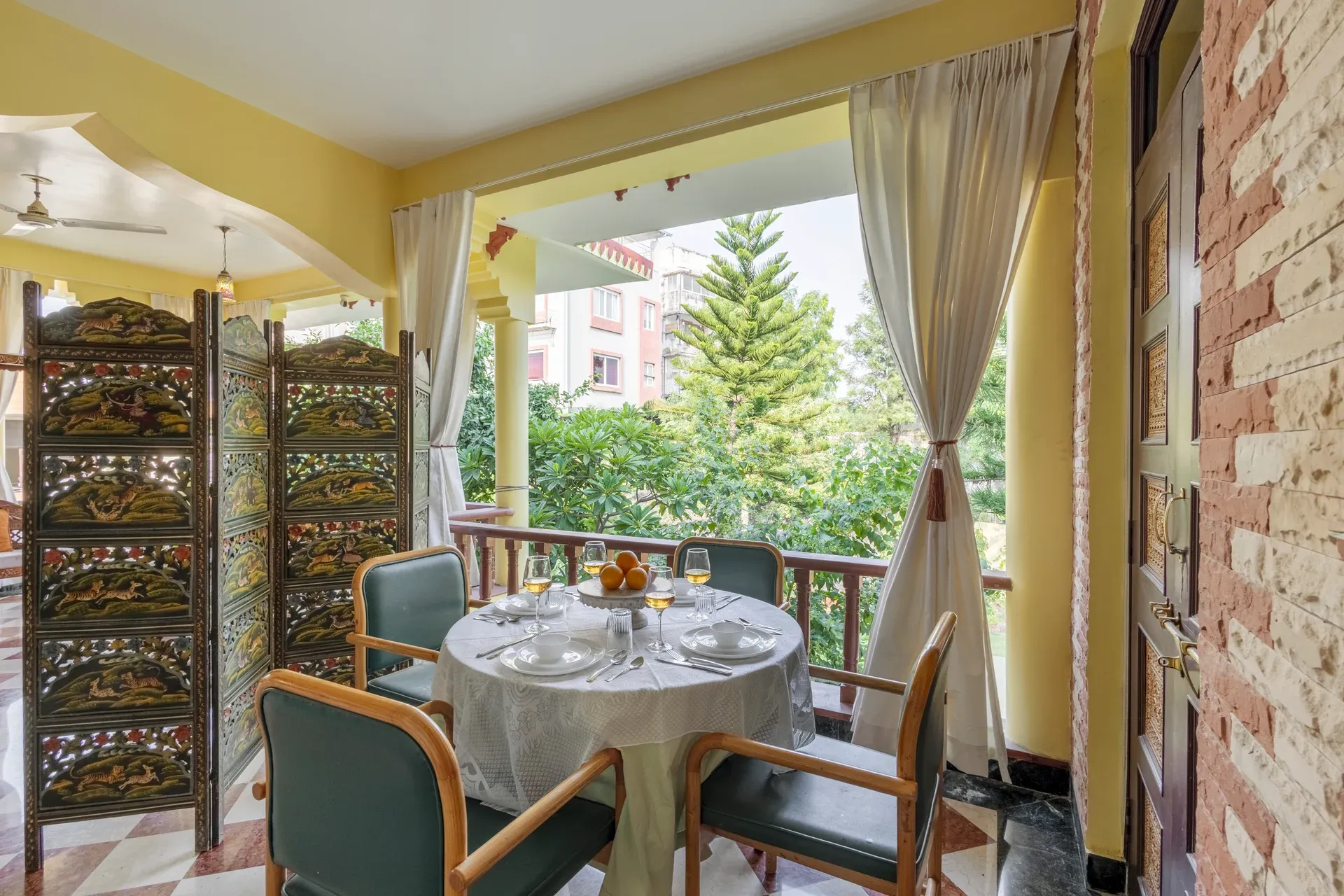 Sapphire Villa, Udaipur - Outdoor Dining