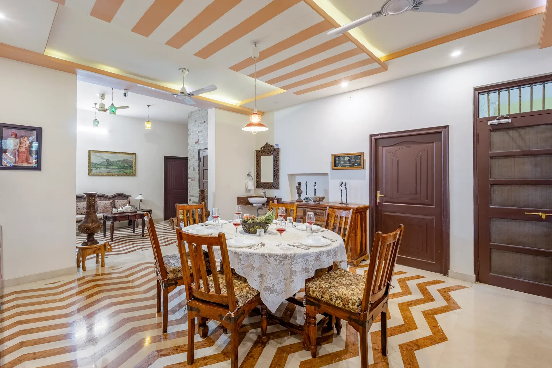 Sapphire Villa, Udaipur - Dining