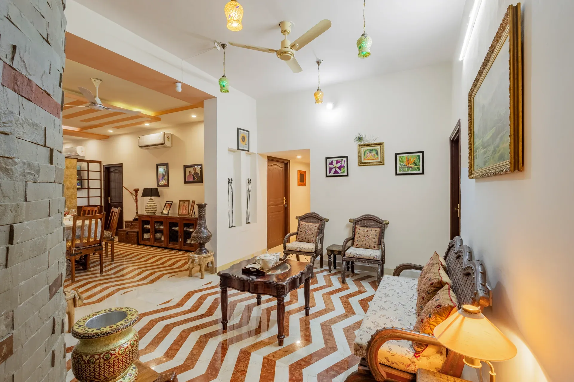 Sapphire Villa, Udaipur - Living Room