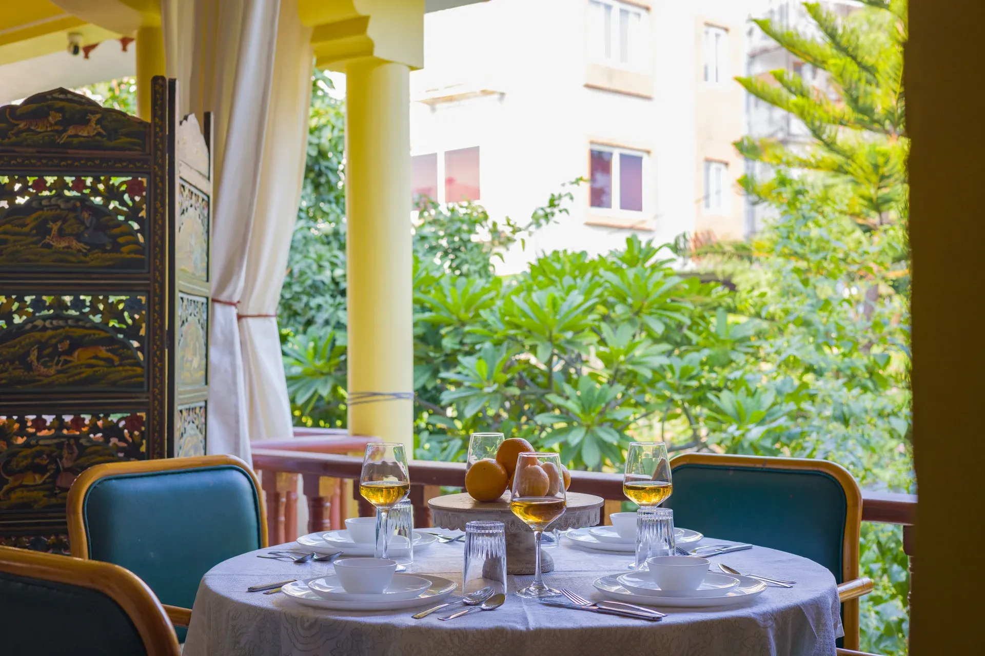 Sapphire Villa, Udaipur - Outdoor Dining