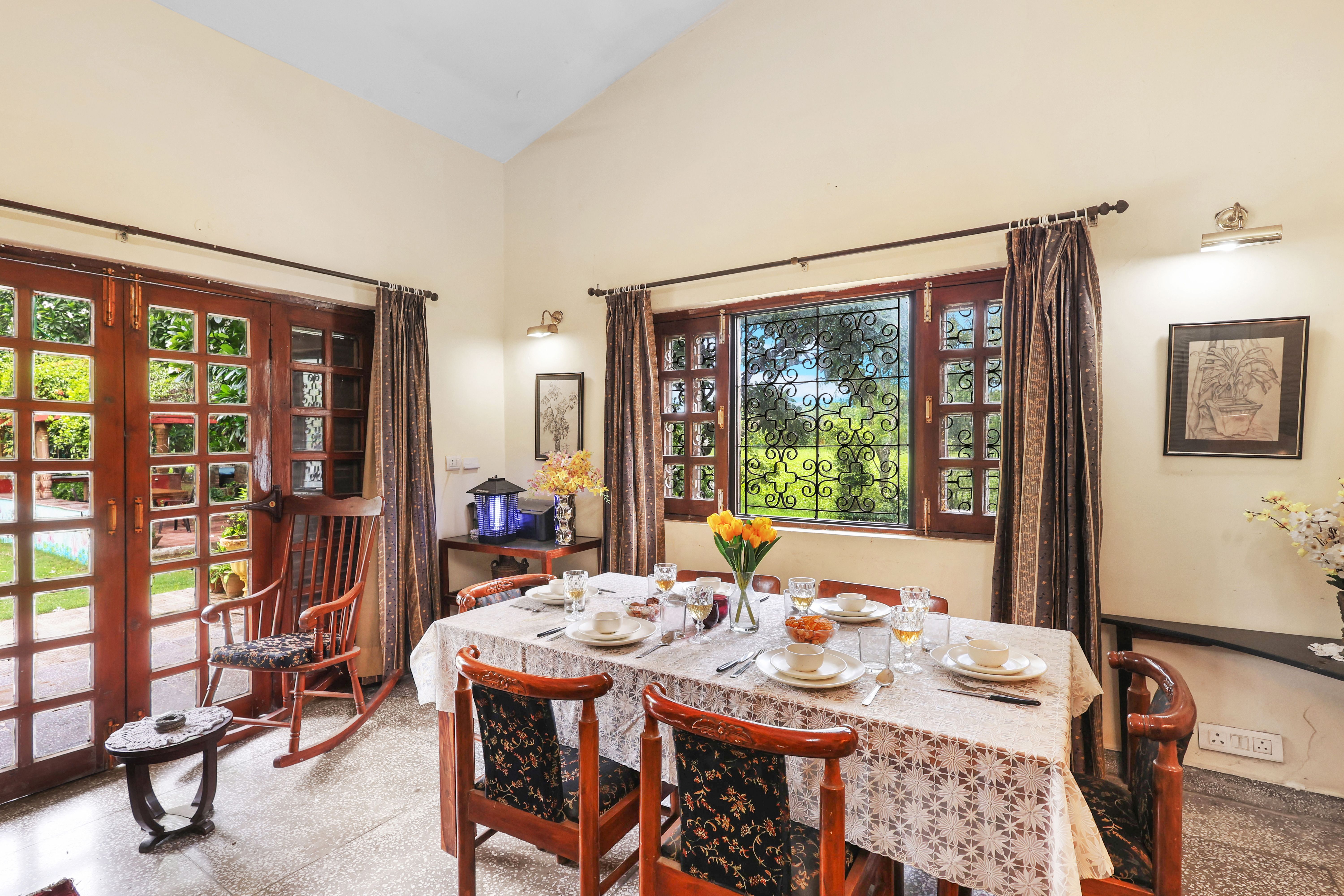 Dining area