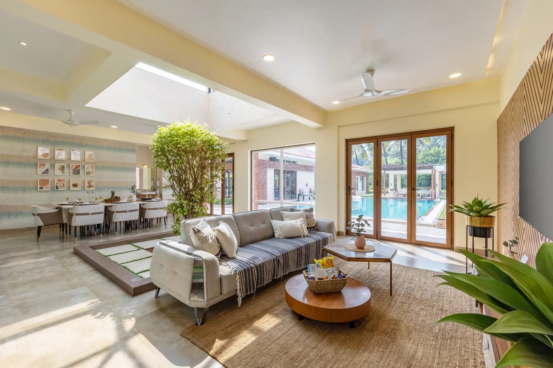 Liora Villa, Alibaug - Living Room