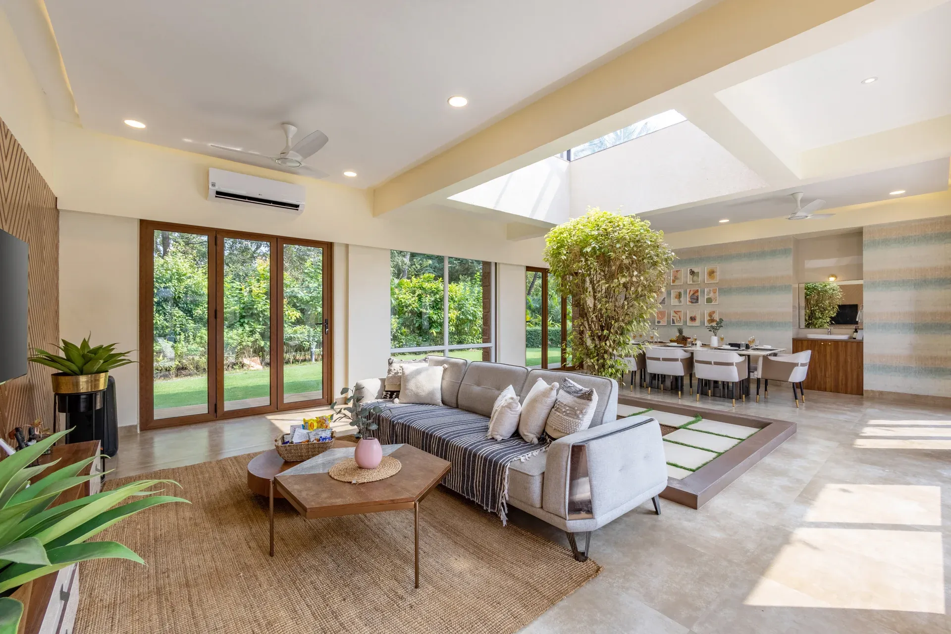 Liora Villa, Alibaug - Living Room