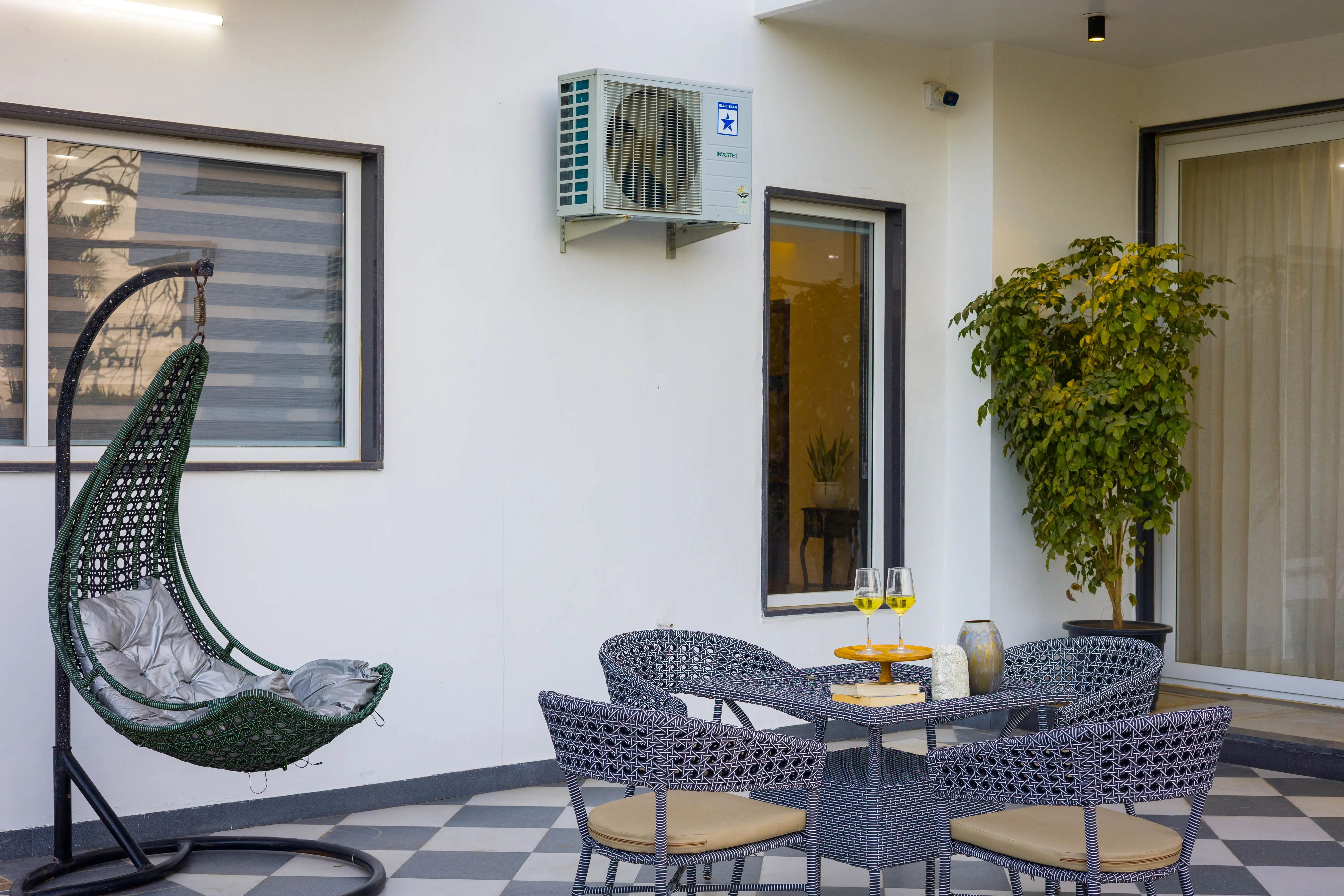 AdhiVa Retreat Farmhouse, Delhi NCR - Sit-out Area