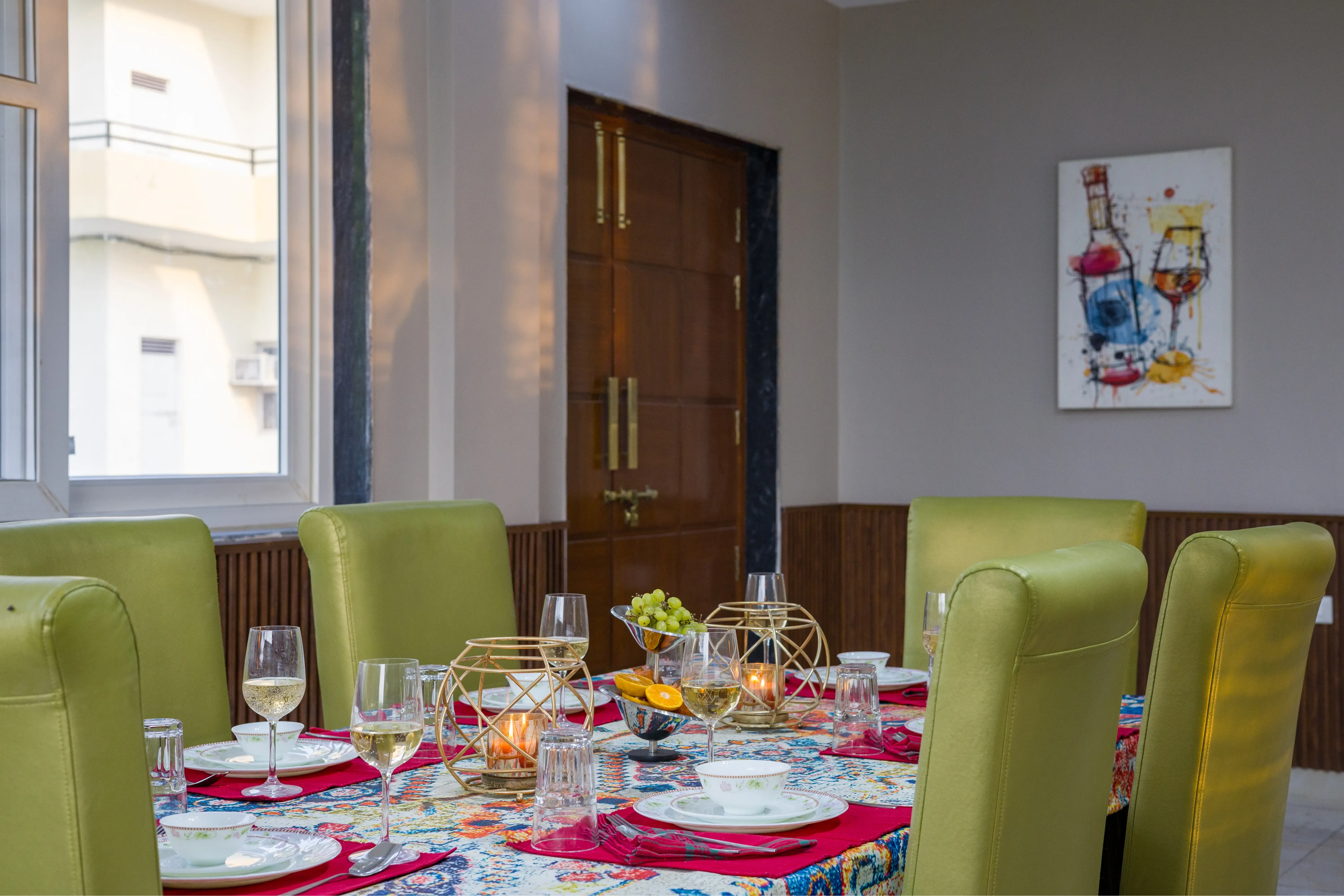 Amber Villa, Delhi NCR, Dining Room
