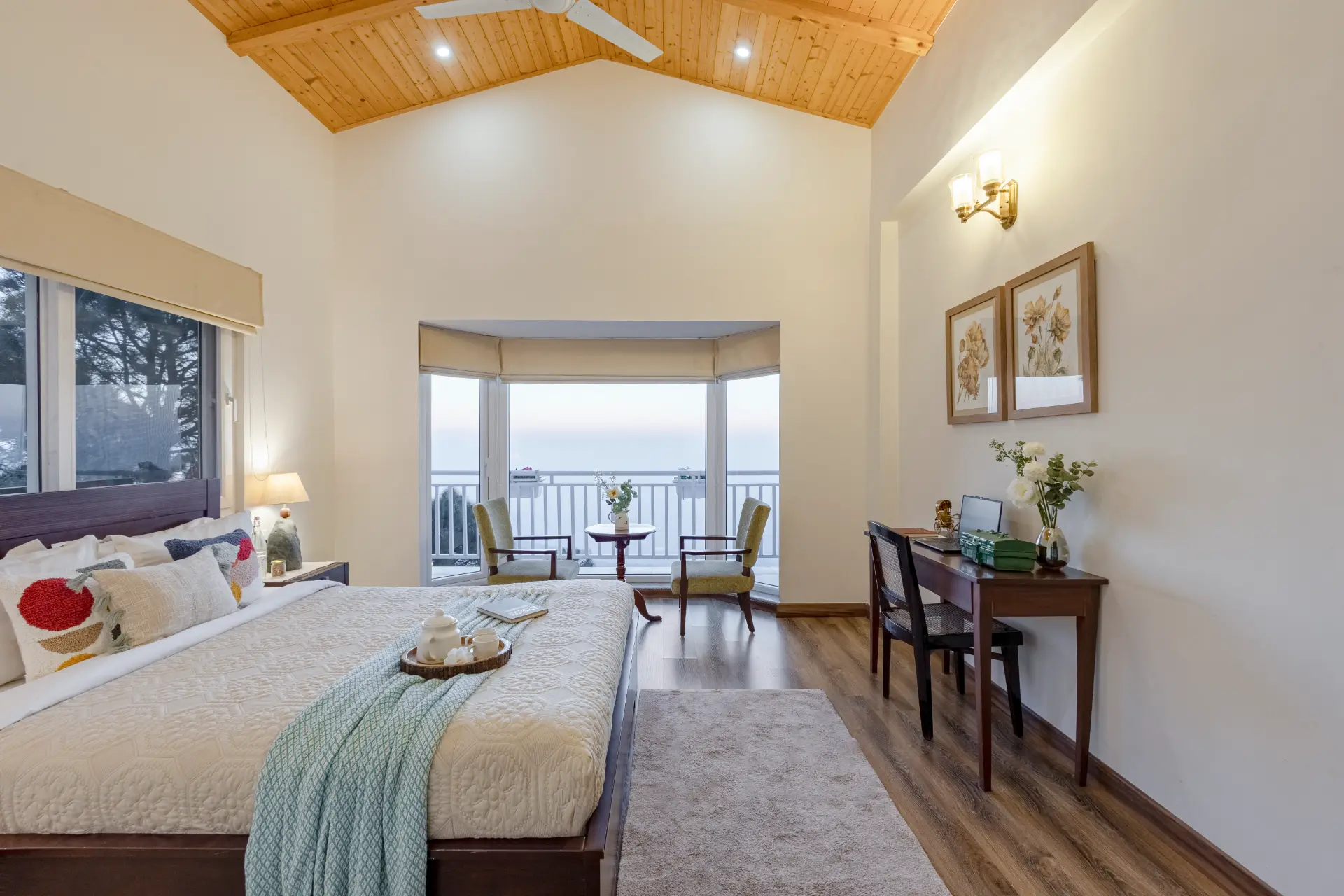 Cliff Side Villa | 3-BHK + Attic | Garden | Gazebo | Balconies | Scenic Views