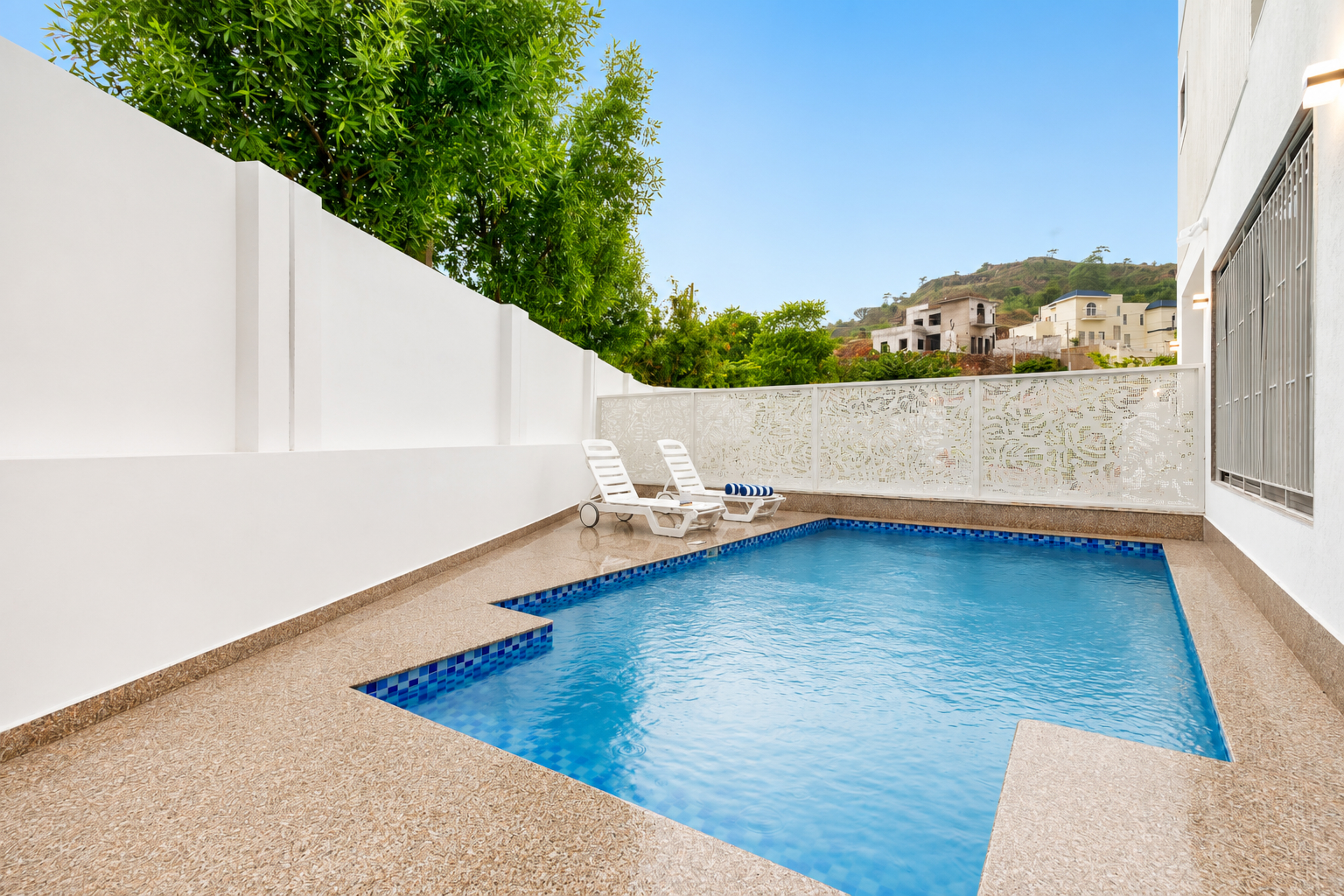 4 BHK Villa with Private Pool, Garden Sit-Out & Aravalli Hill Views — photo 28