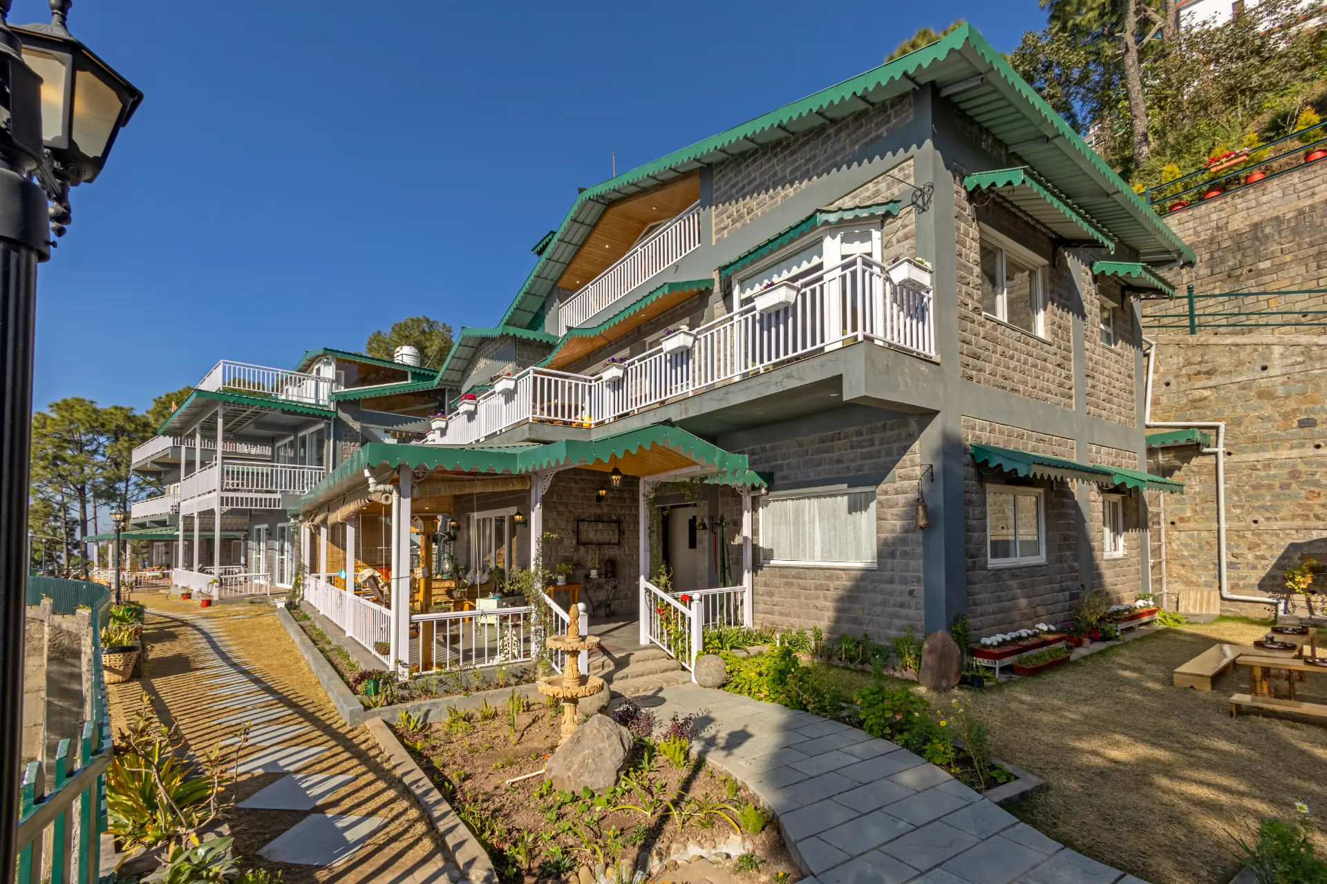 Cliff Side Villa | 3-BHK + Attic | Garden | Gazebo | Balconies | Scenic Views