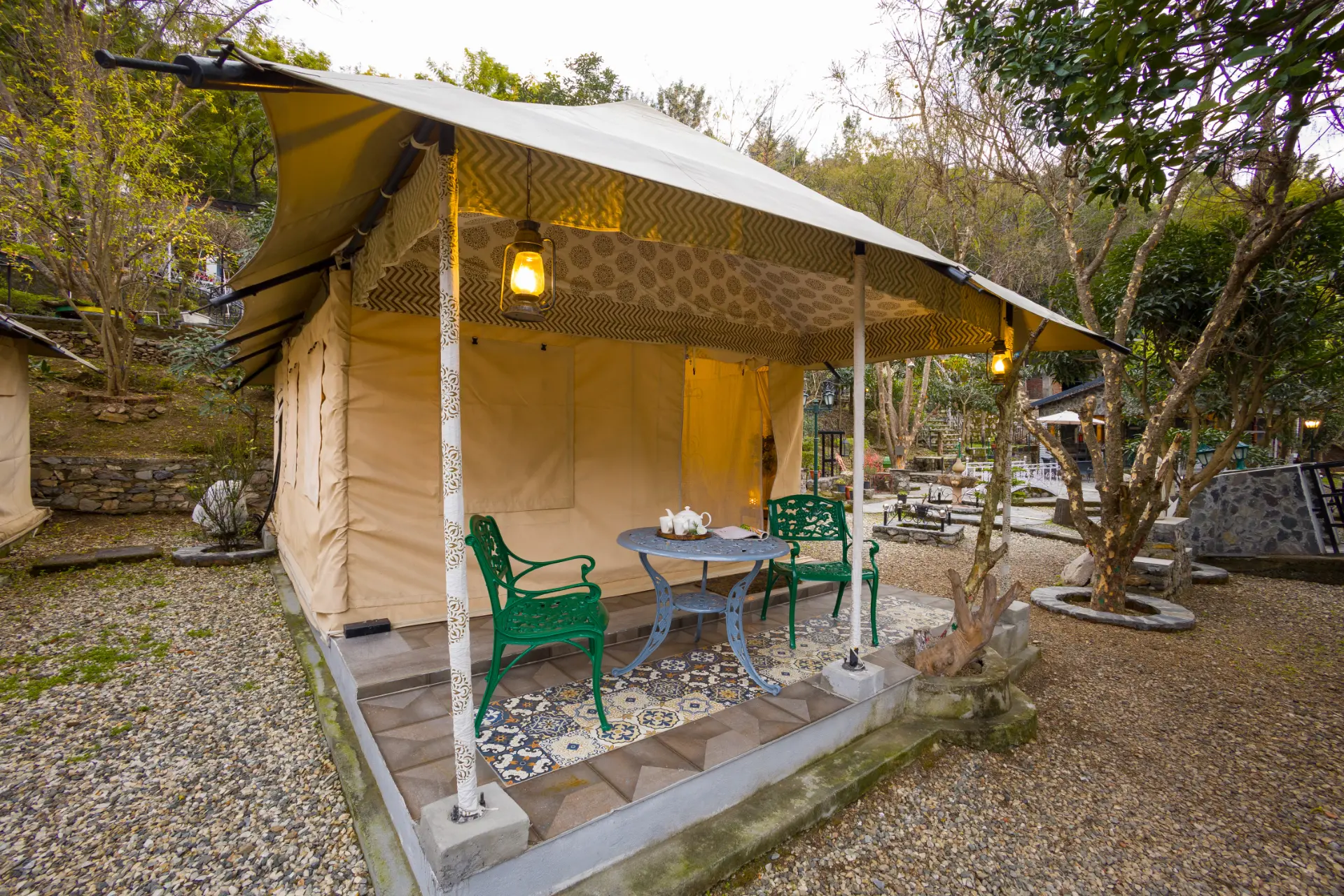 Zephyr Classic Tent, Mussoorie - Patio