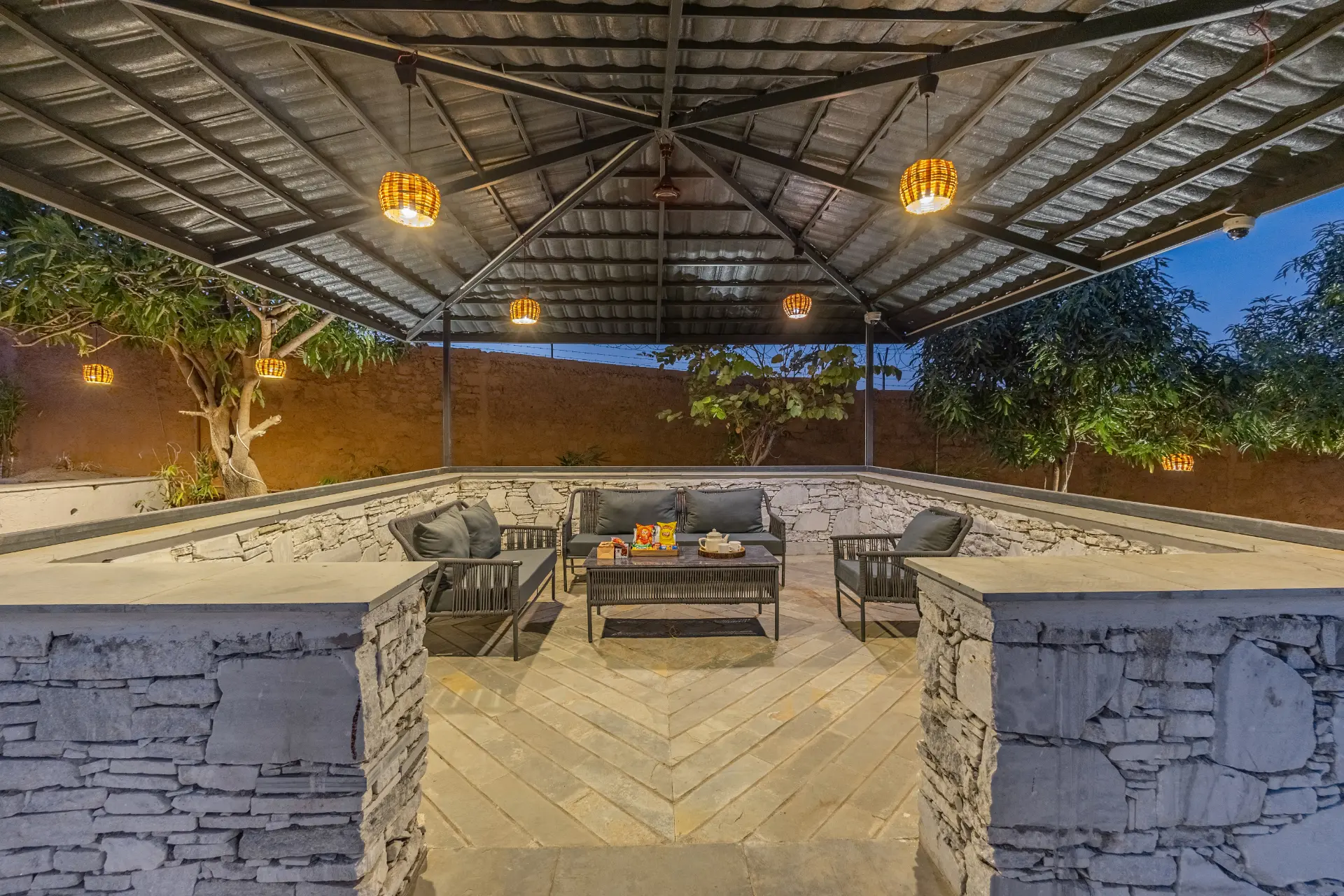 Cows & Cuddles Villa, Udaipur - Gazebo