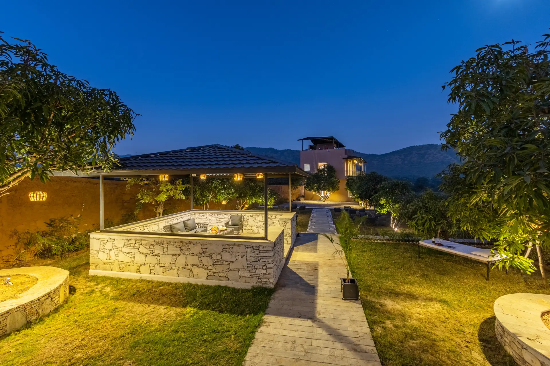 Cows & Cuddles Villa, Udaipur - Gazebo
