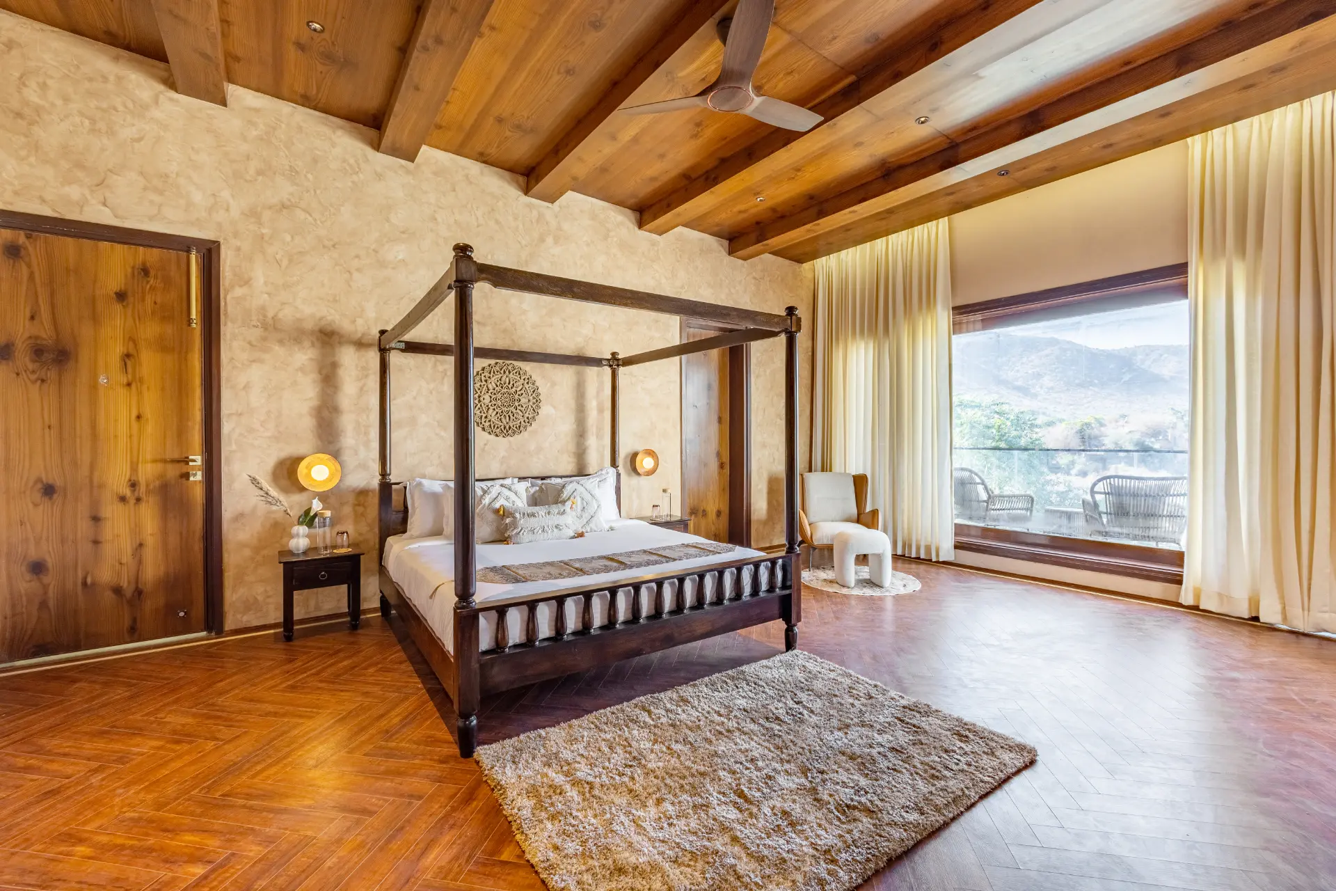  Kvanya Mansion Villa, Udaipur - Bedroom 2 मेवाड़ Majesty