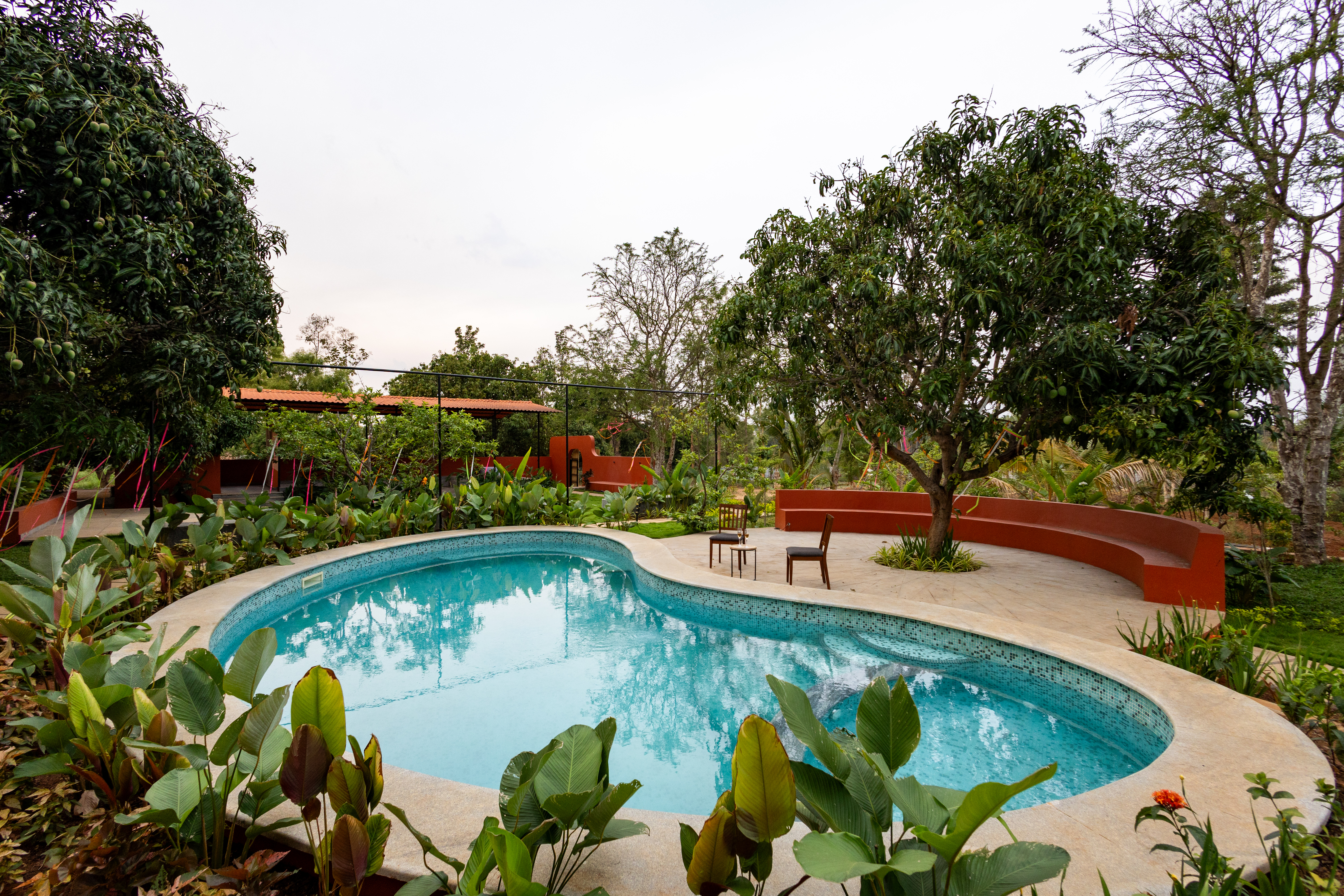 Shared swimming pool