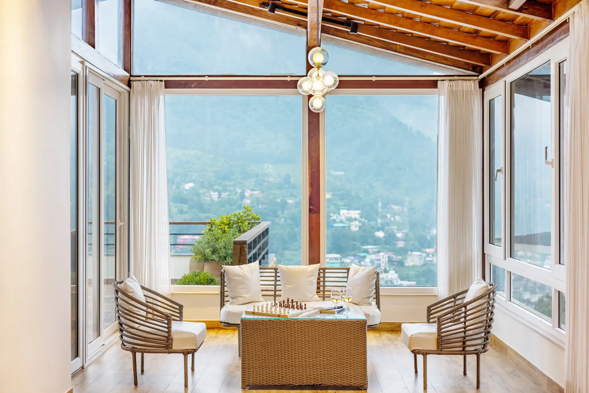 Lounge area