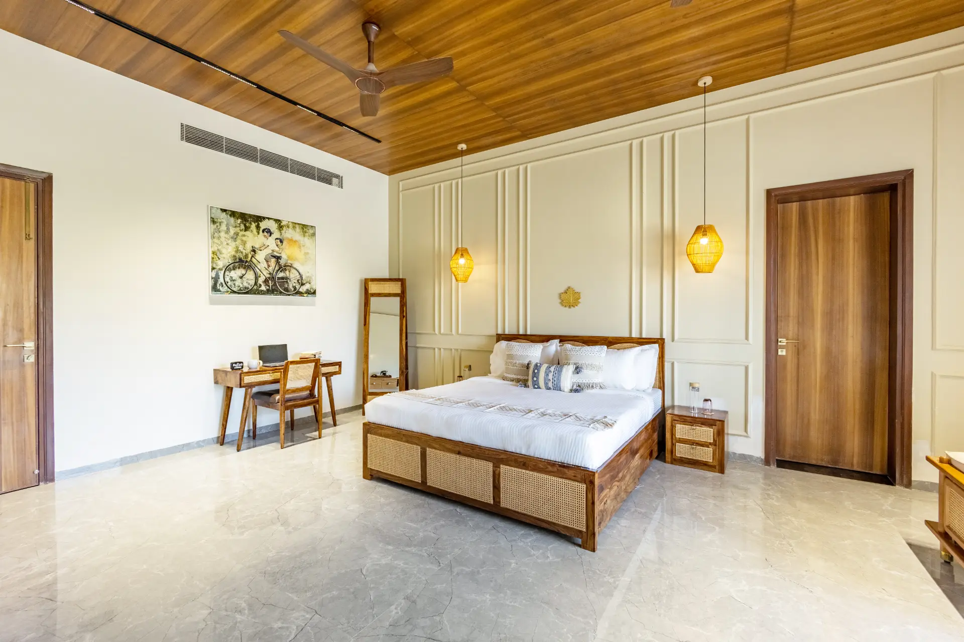  Kvanya Mansion Villa, Udaipur - Bedroom 4 चंद्र Mahal 