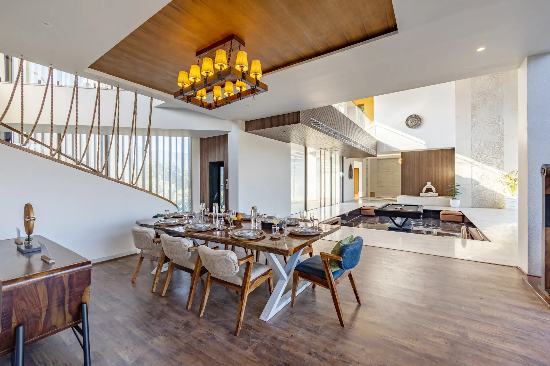  Kvanya Mansion Villa, Udaipur - Dining area