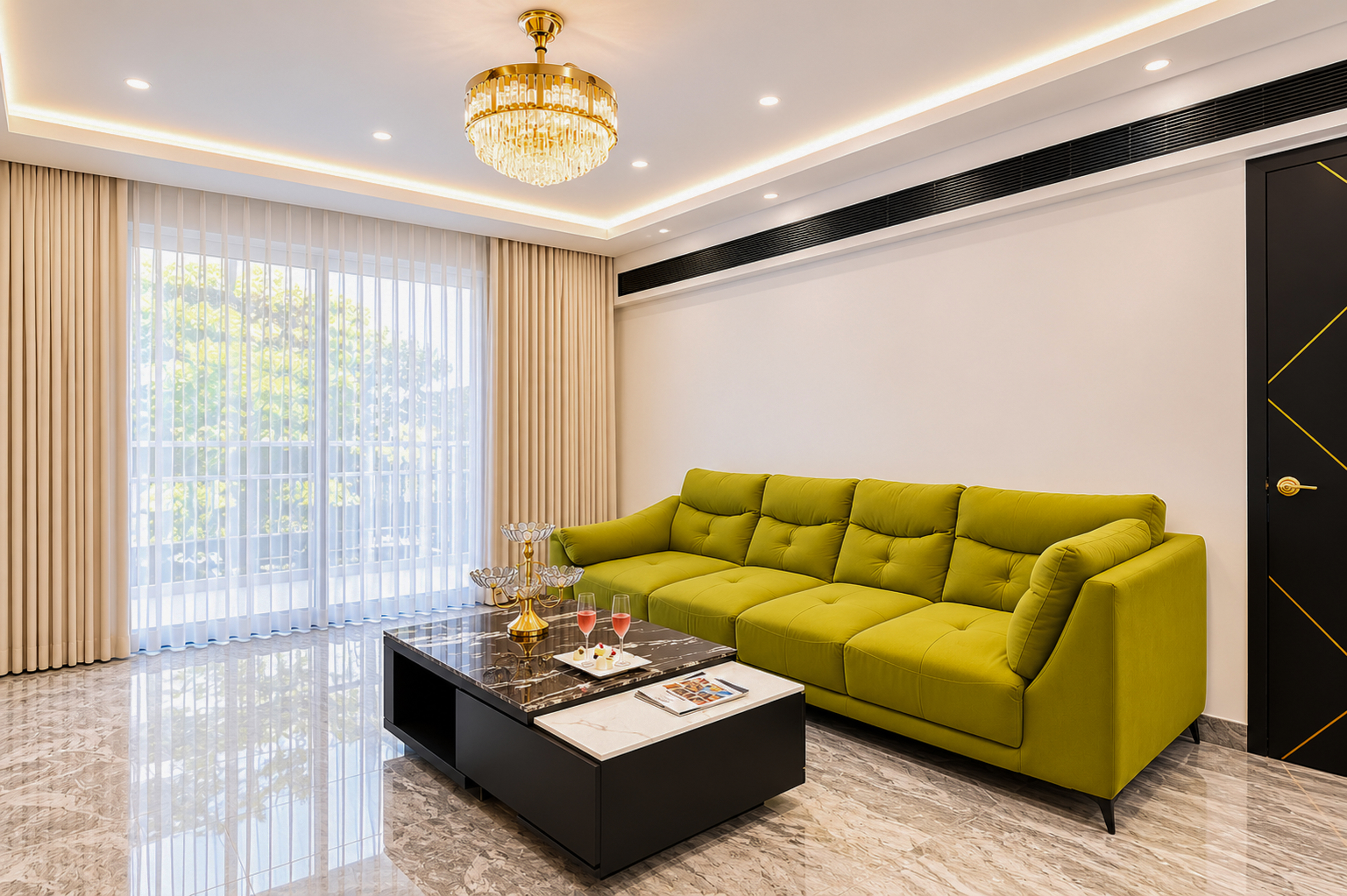 Lounge area