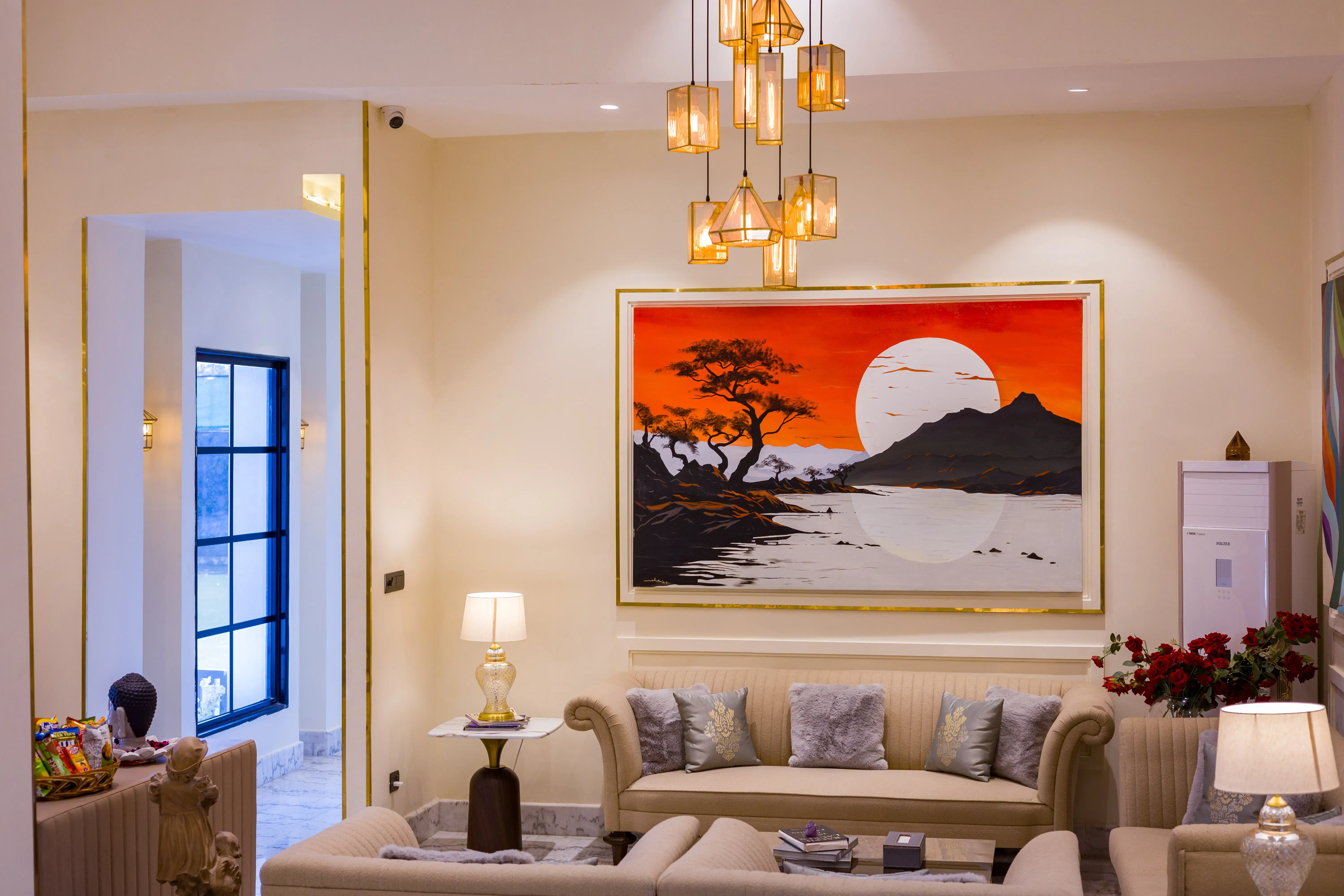 Ibiza Farmhouse, Delhi - Living room