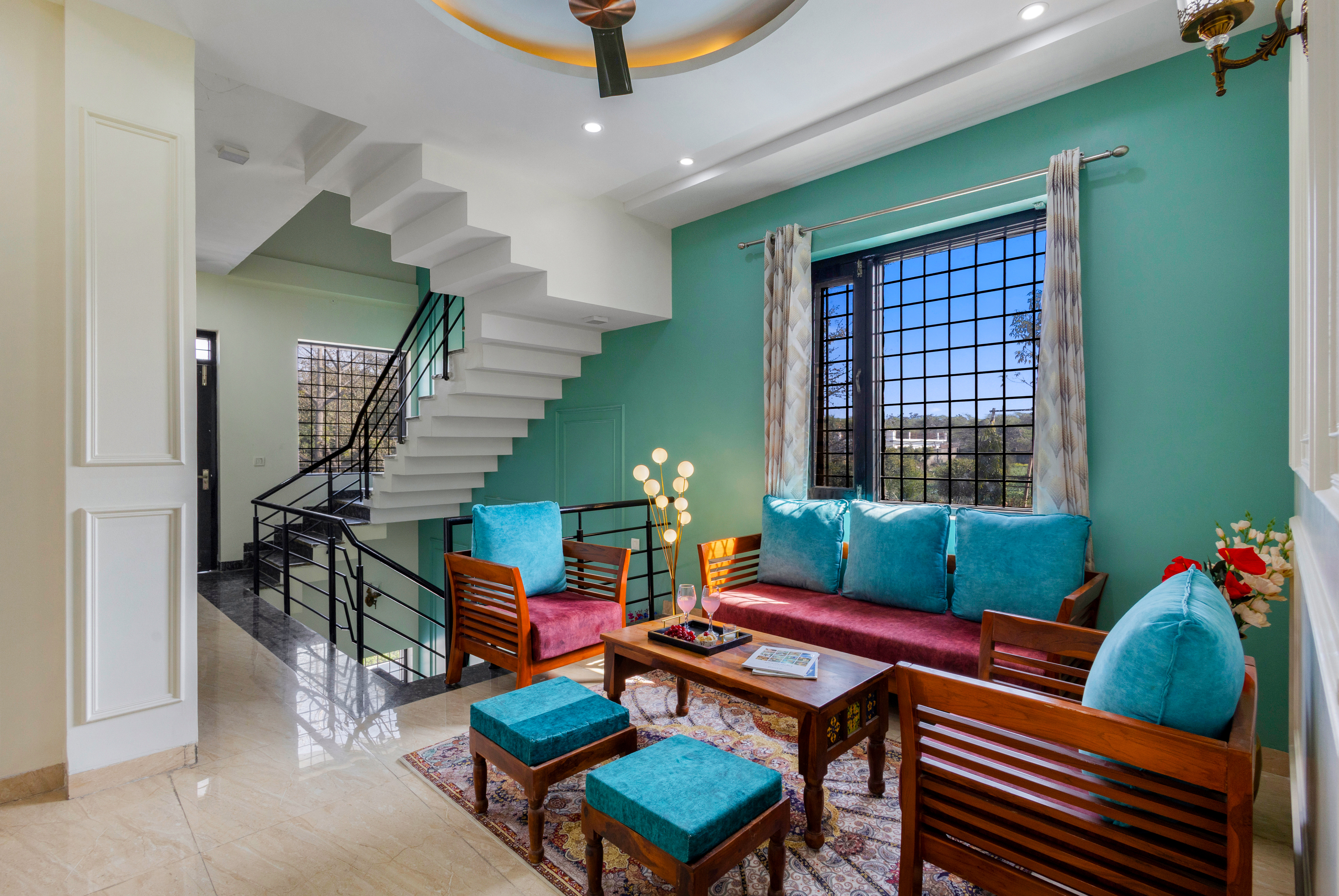 Lounge area
