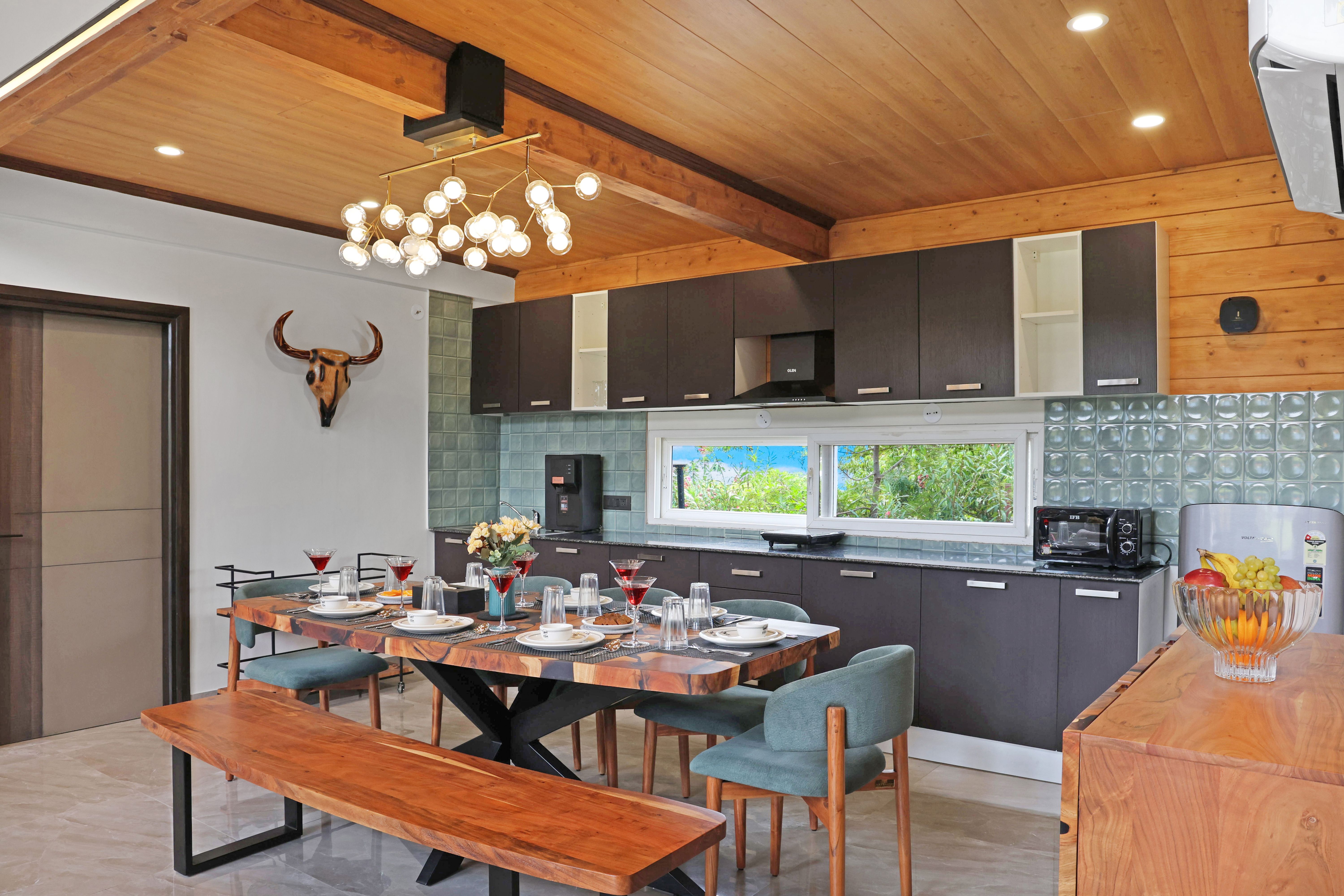 Esh Cottages Birch | Hillside 4-BHK Hideaway With Lush Garden, Common Pool, &  Gaming Zone