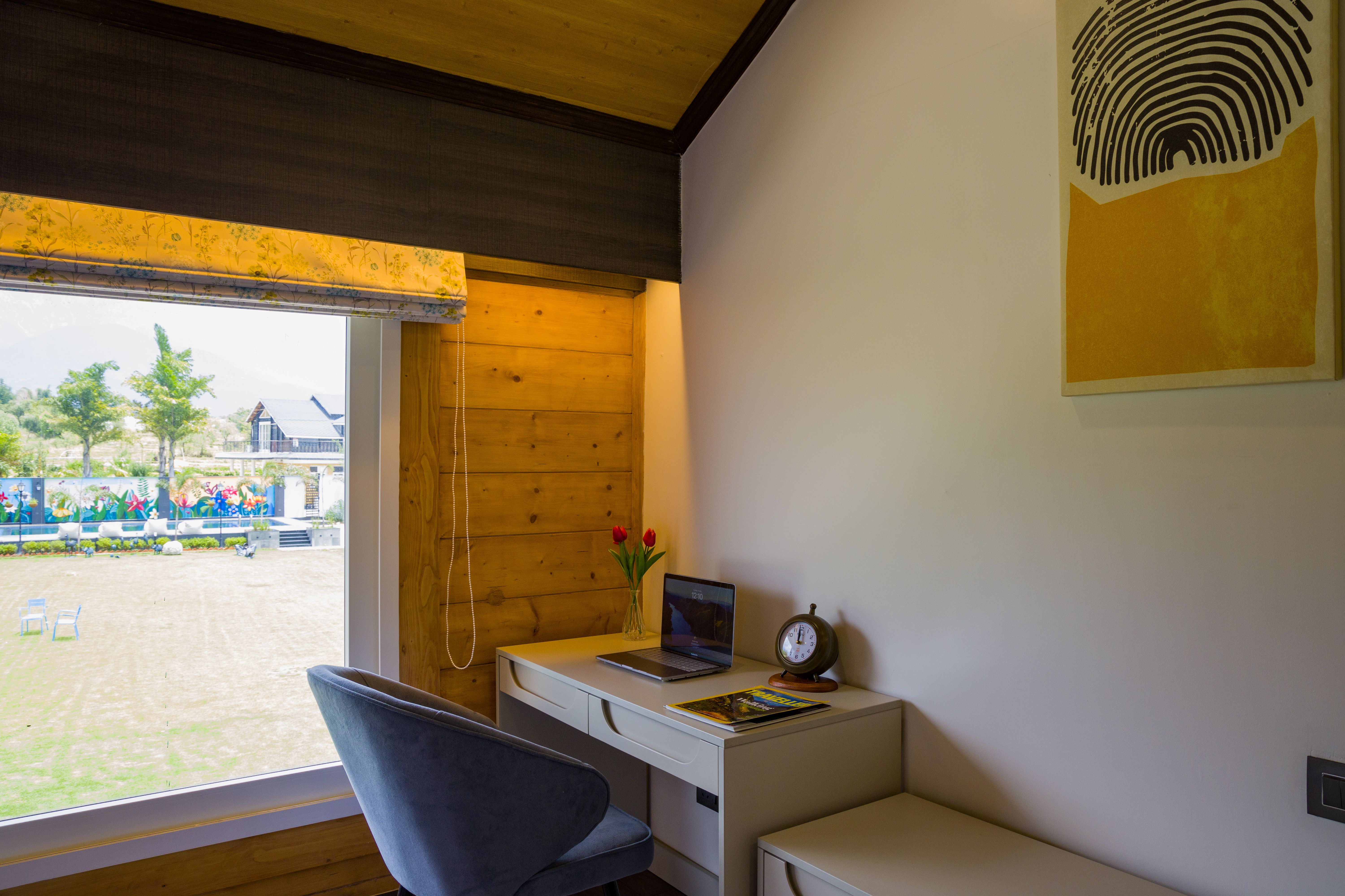 Esh Cottages Birch | Hillside 4-BHK Hideaway With Lush Garden, Common Pool, &  Gaming Zone
