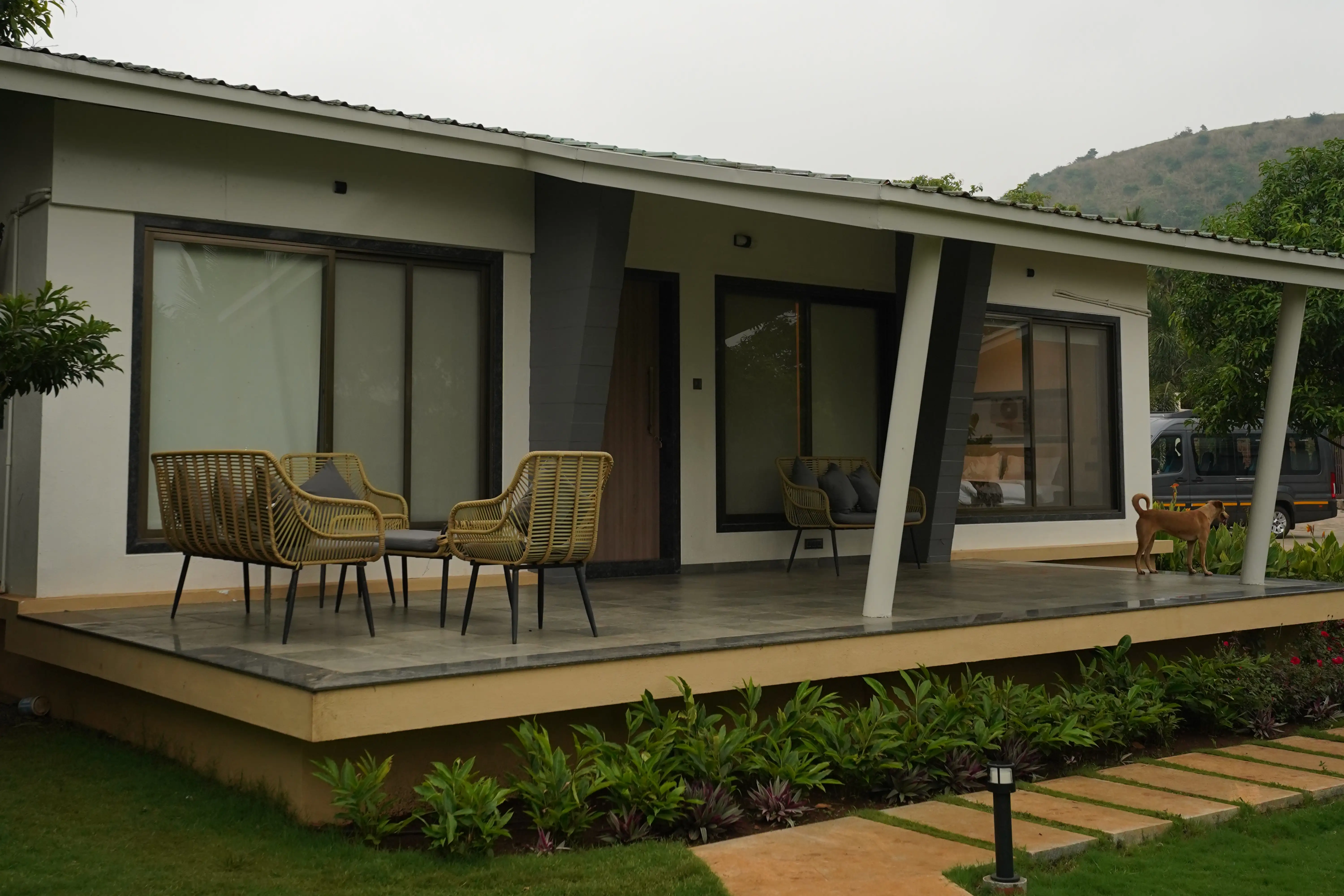 Patio seating