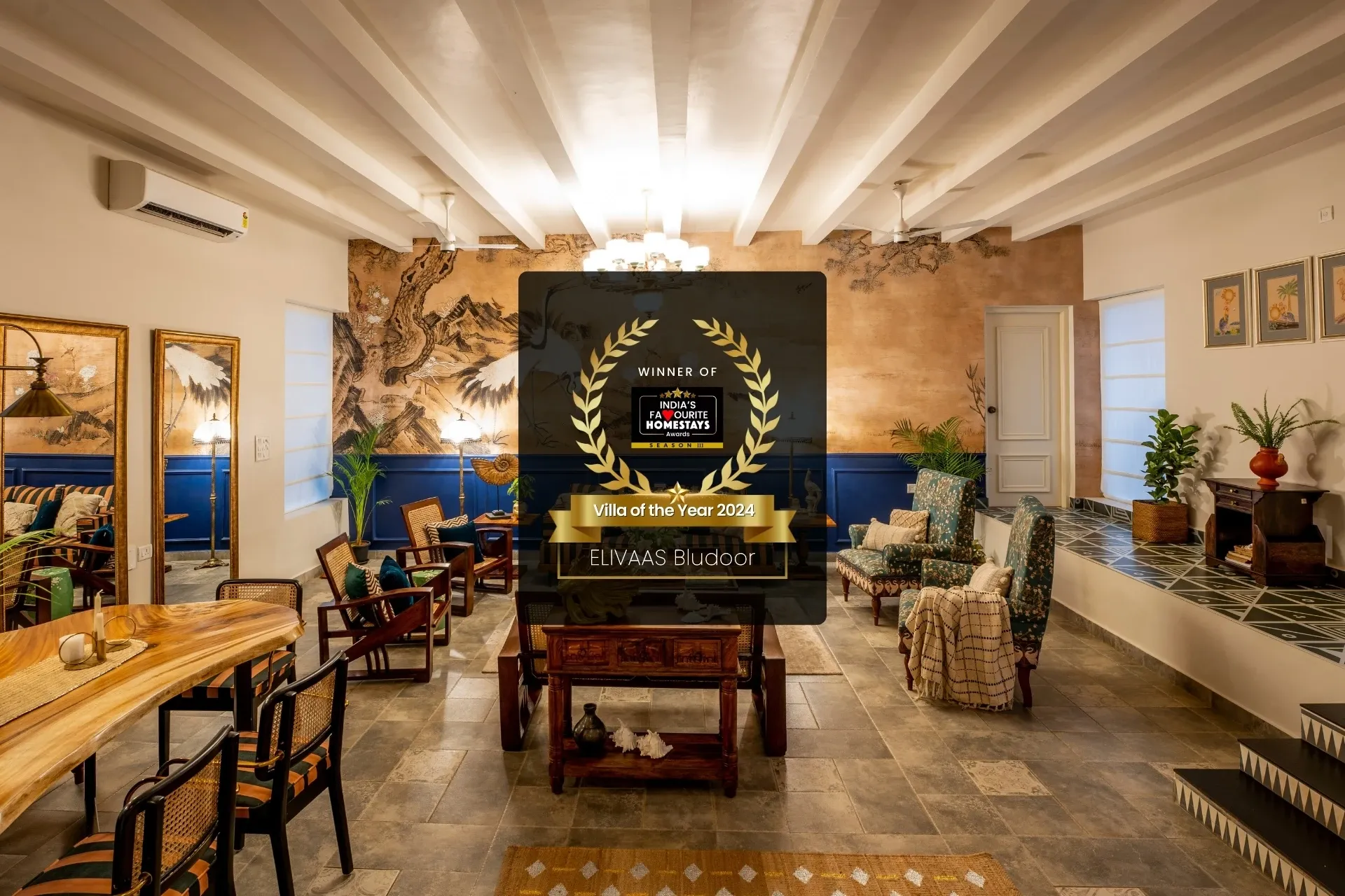 BluDoor Villa, MMT homestay awards winner