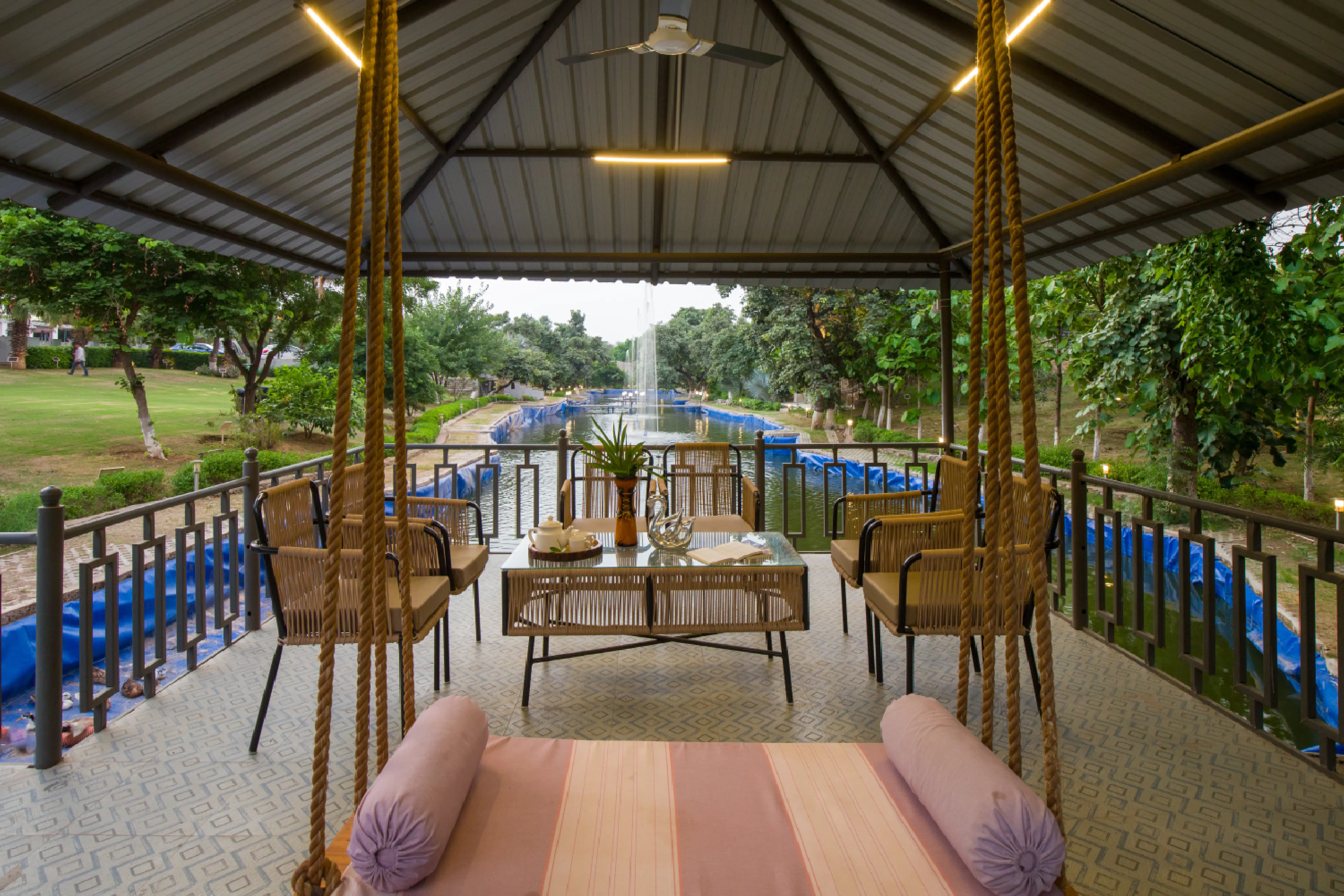 Kaimalgarh Farmstay | Pet–friendly 5-BHK Retreat With Pond, Private Pool, Gazebo & Garden - Image 5