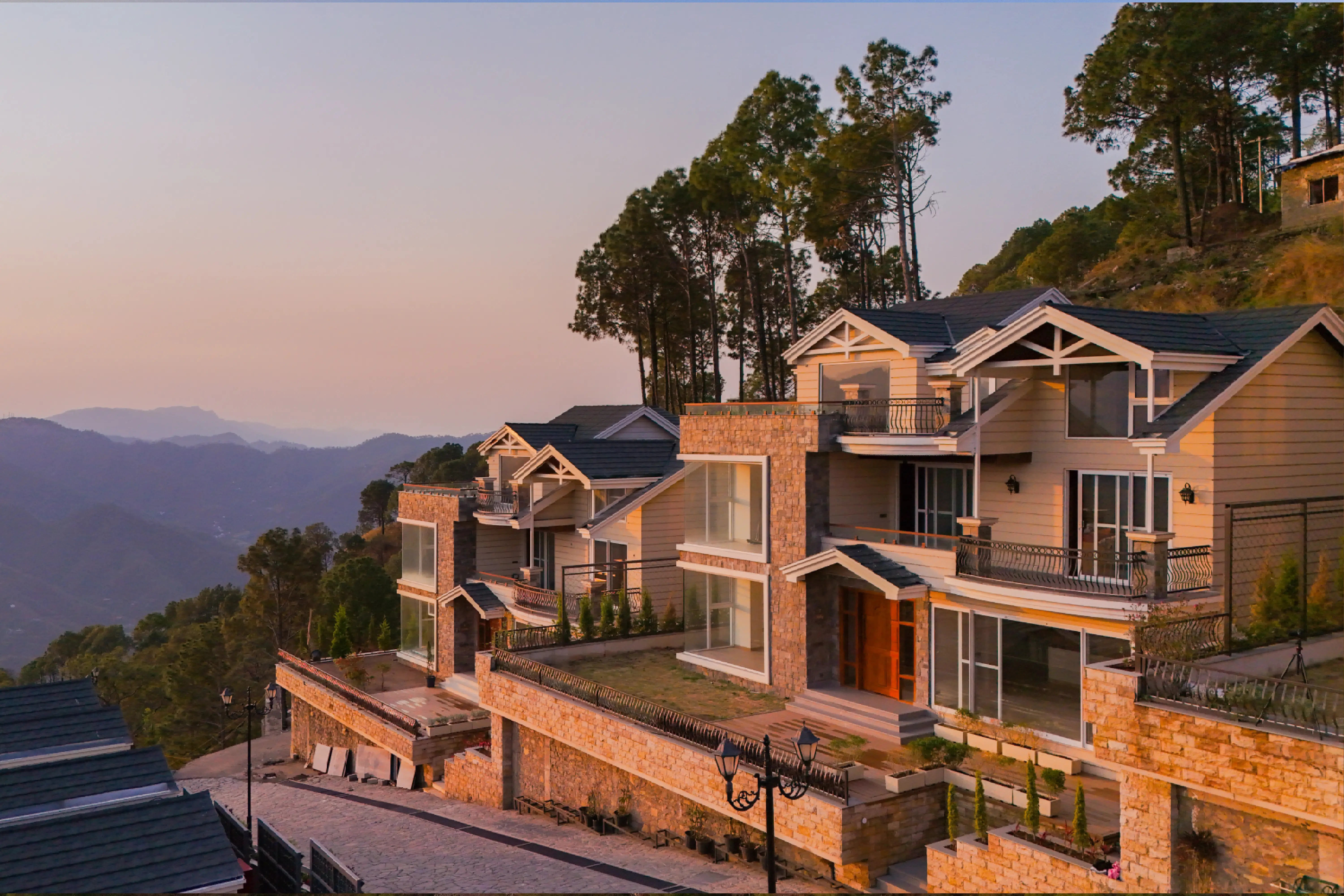 The Royce Villa, Kasauli - Night shot